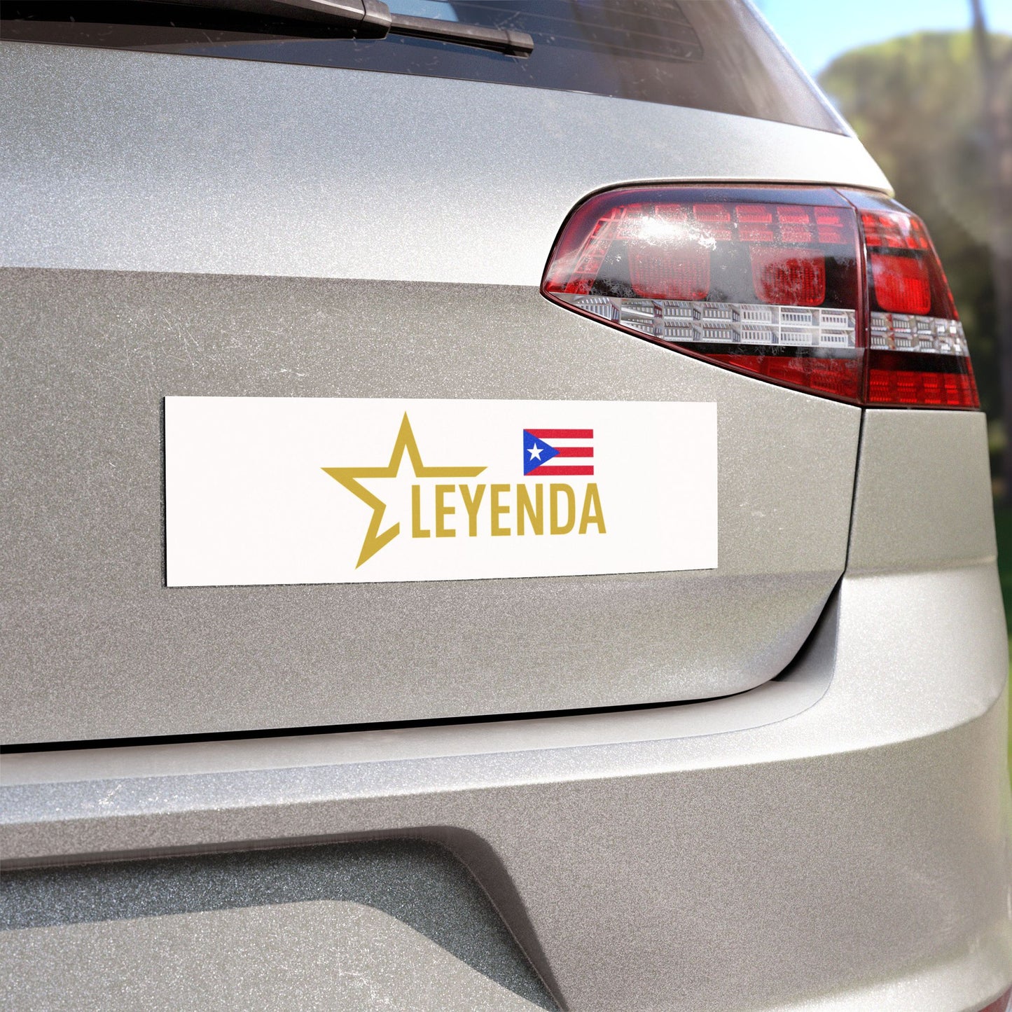 Car Magnet — Leyenda (Star & Flag)