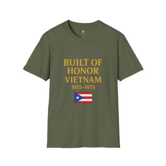 Vietnam War β Puerto Rican Veterans Tribute T-Shirt (1955-1975)