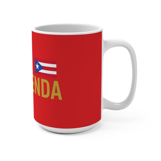 Leyenda in Red Mug 15oz