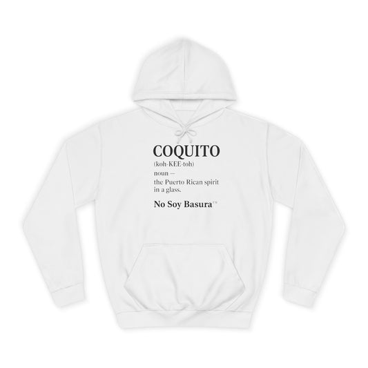 Coquito Definition Hoodie - Puerto Rican Spirit