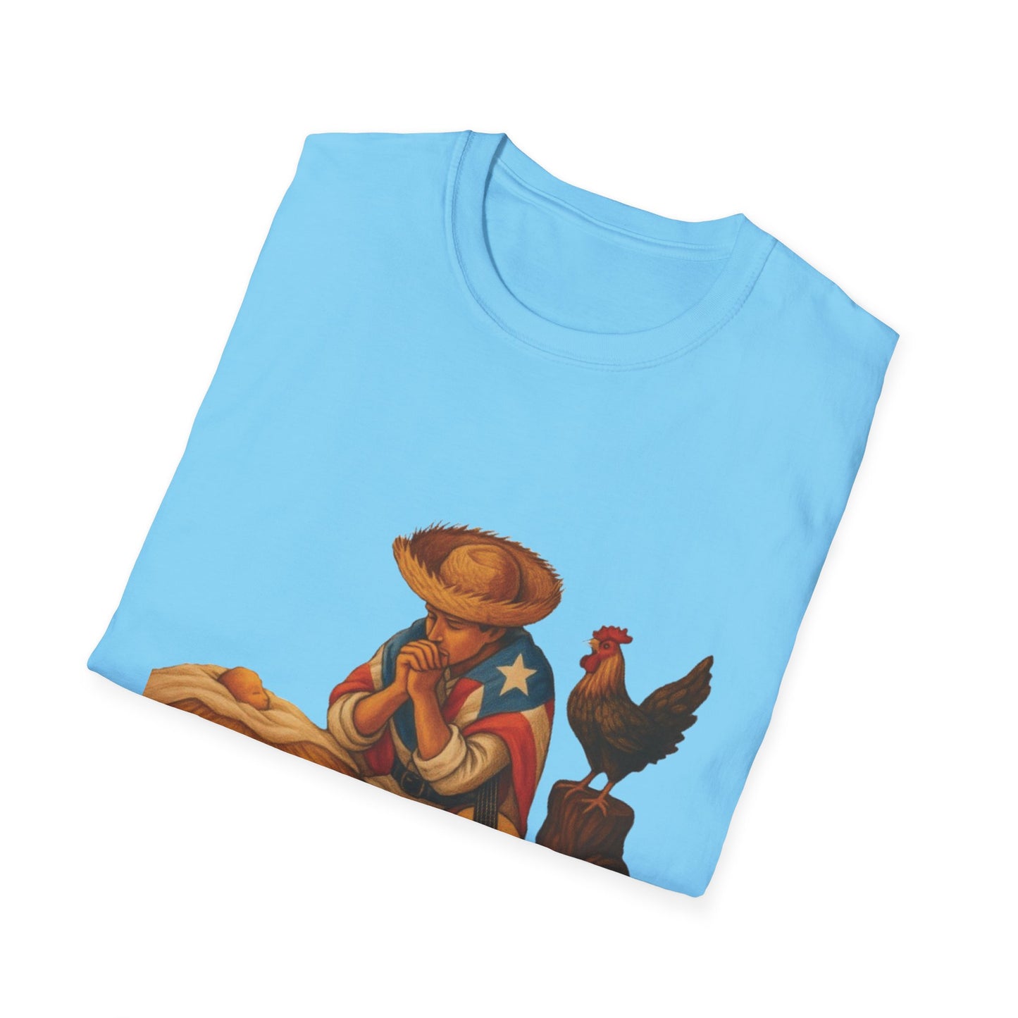 T-Shirt — La Parranda Puerto Rican Music Design ("La música es la memoria viva de un pueblo")