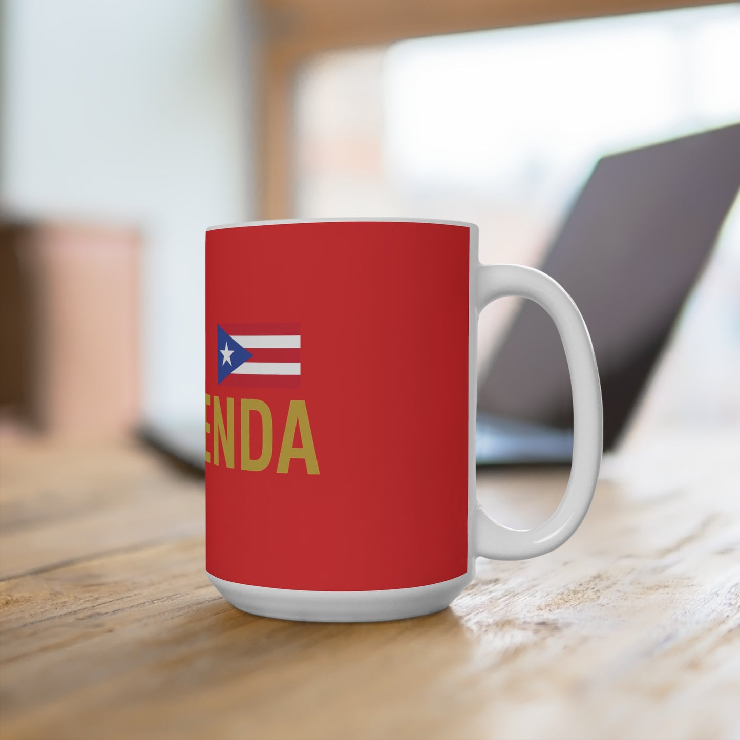 Leyenda in Red Mug 15oz