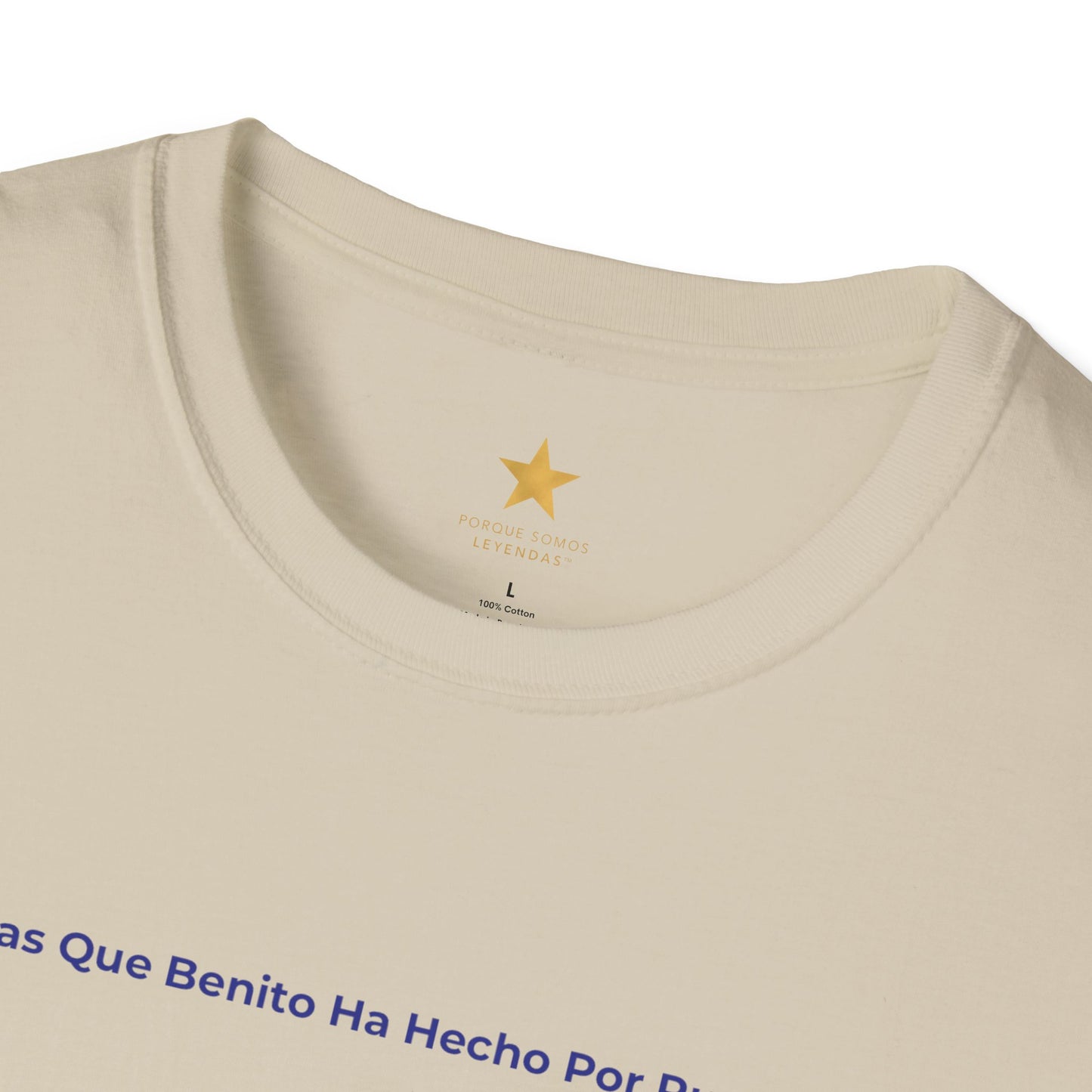 Benito T-Shirt — Benito Quote Tee