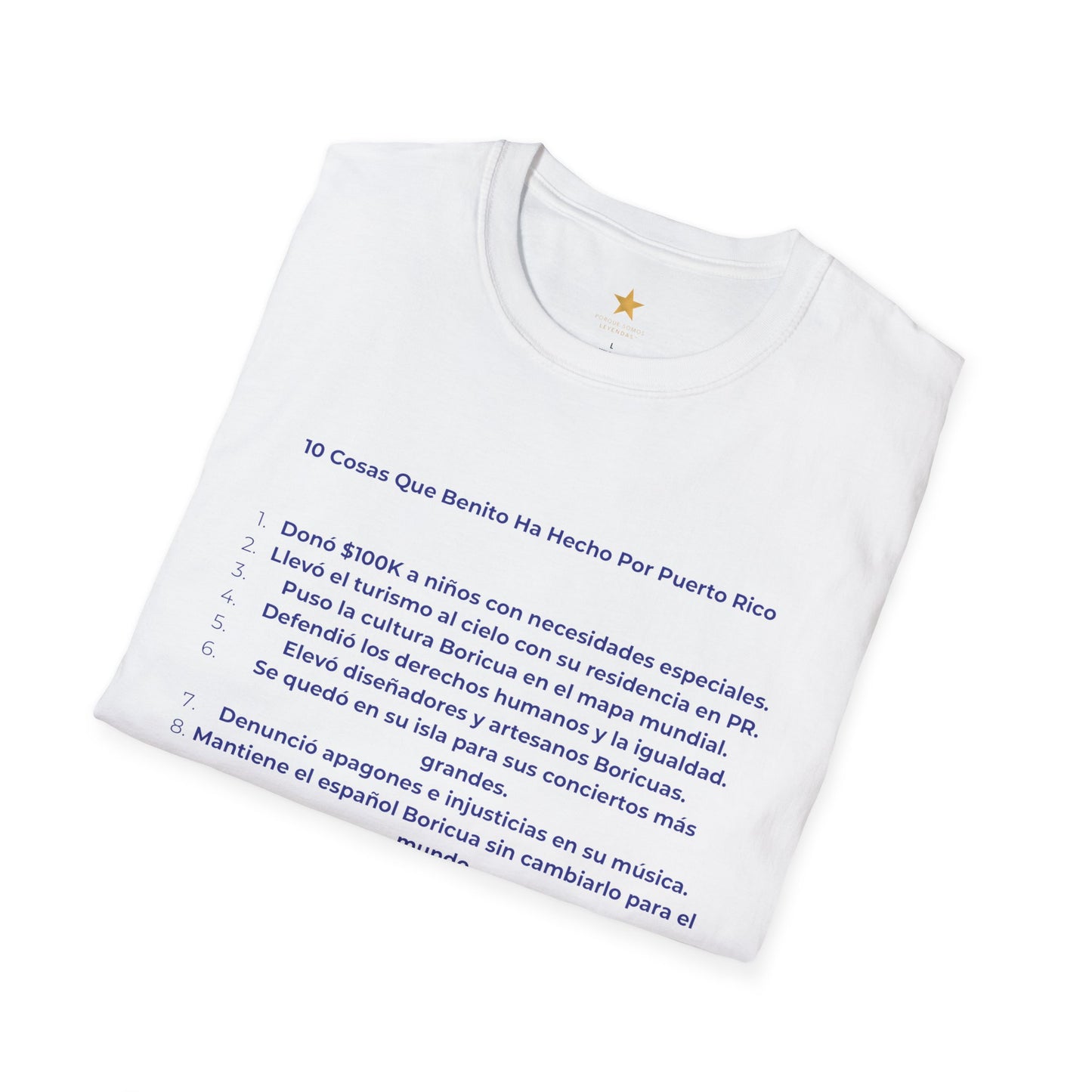 Benito T-Shirt — Benito Quote Tee