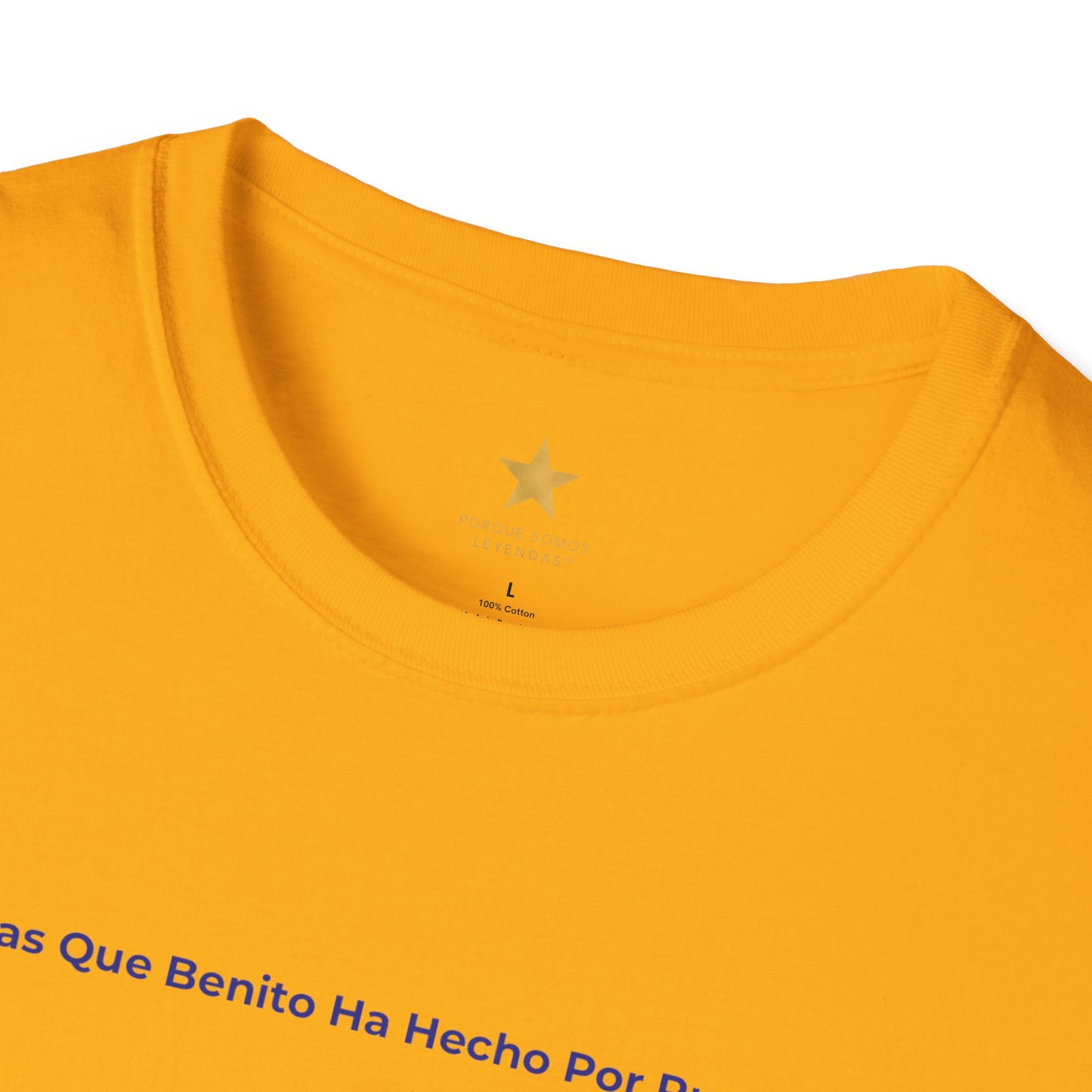 Benito T-Shirt — Benito Quote Tee