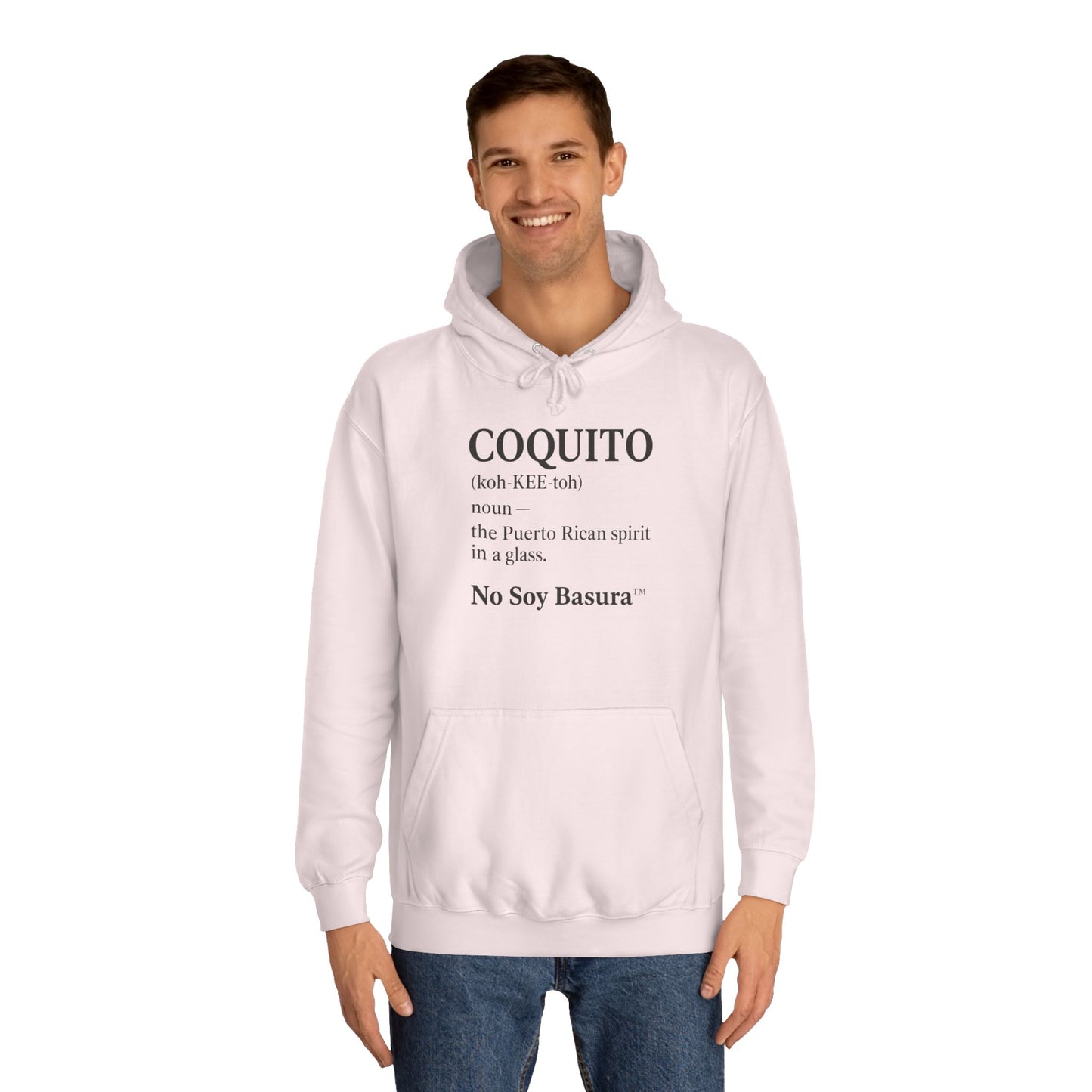 Coquito Definition Hoodie - Puerto Rican Spirit