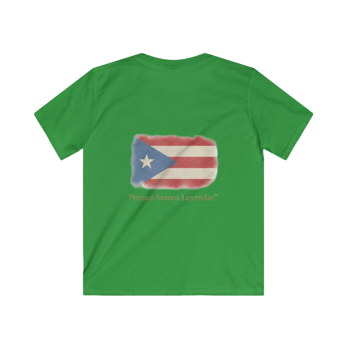Built of Honor Kids T-Shirt — Puerto Rican Pride Youth Tee
