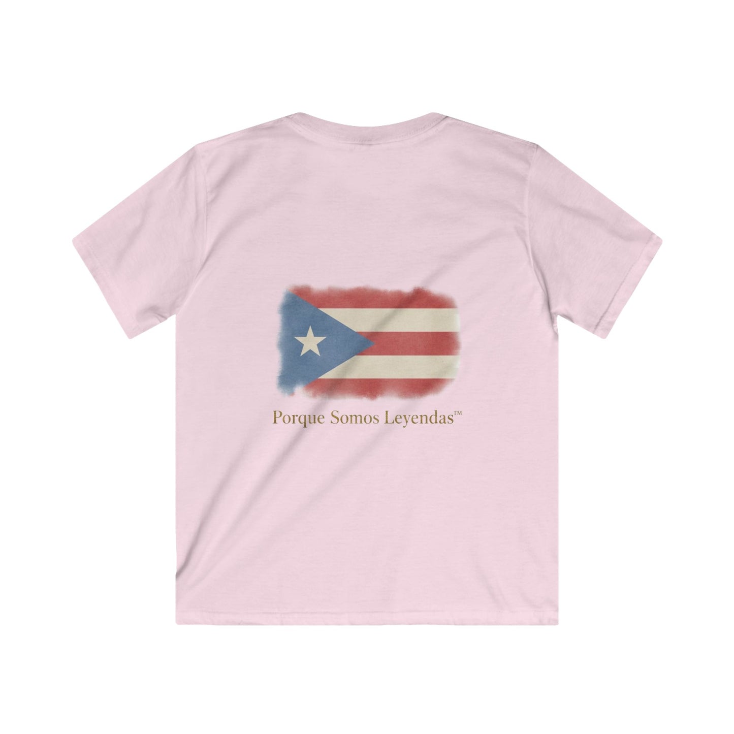 Built of Honor Kids T-Shirt — Puerto Rican Pride Youth Tee