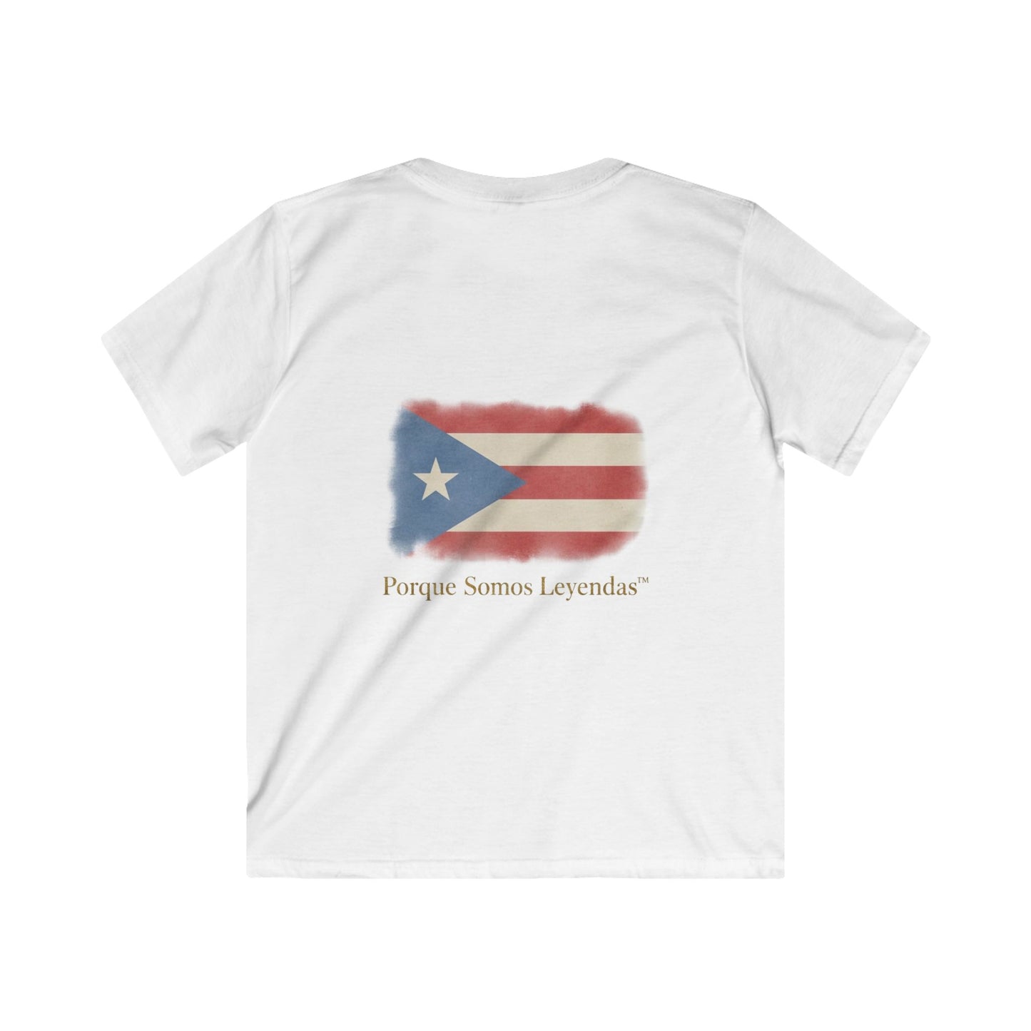 Built of Honor Kids T-Shirt — Puerto Rican Pride Youth Tee
