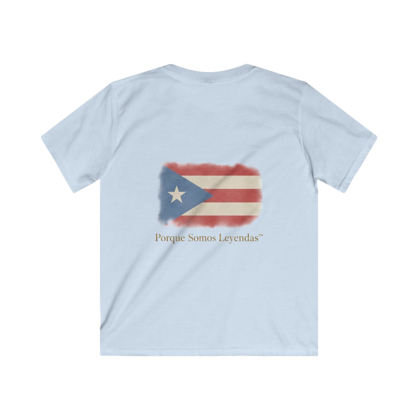 Built of Honor Kids T-Shirt — Puerto Rican Pride Youth Tee