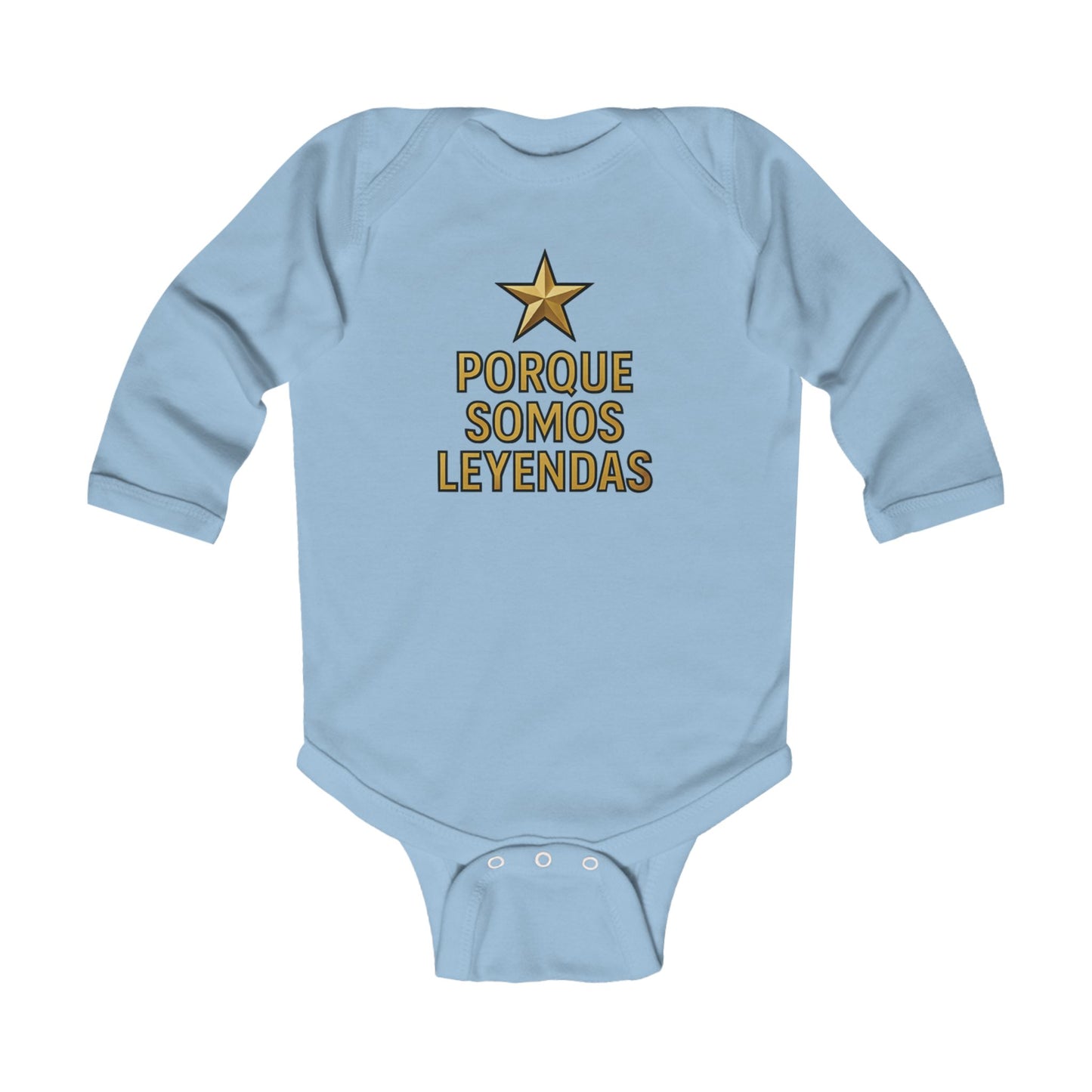 Leyenda Baby Onesie — Puerto Rican Pride Infant Bodysuit