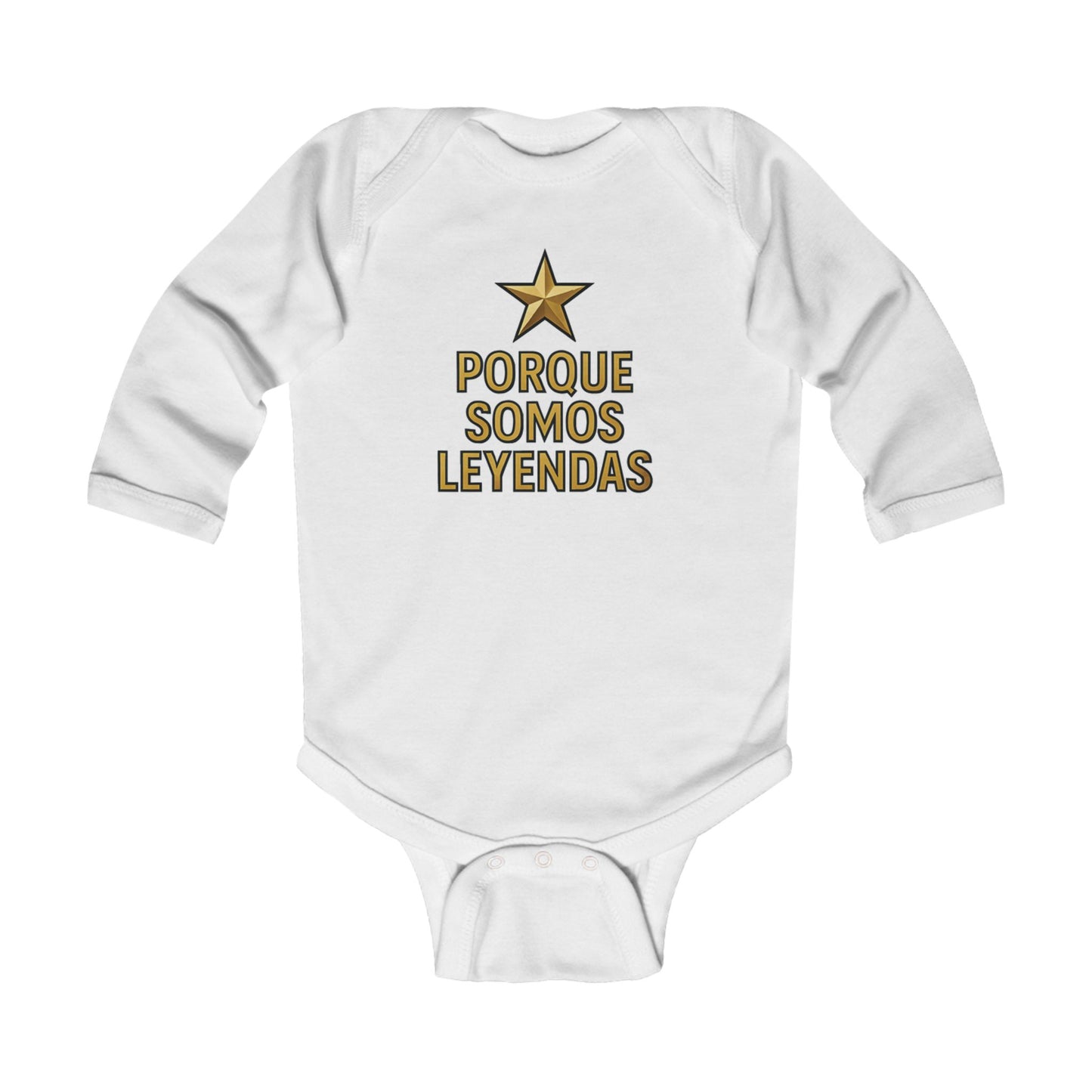 Leyenda Baby Onesie — Puerto Rican Pride Infant Bodysuit