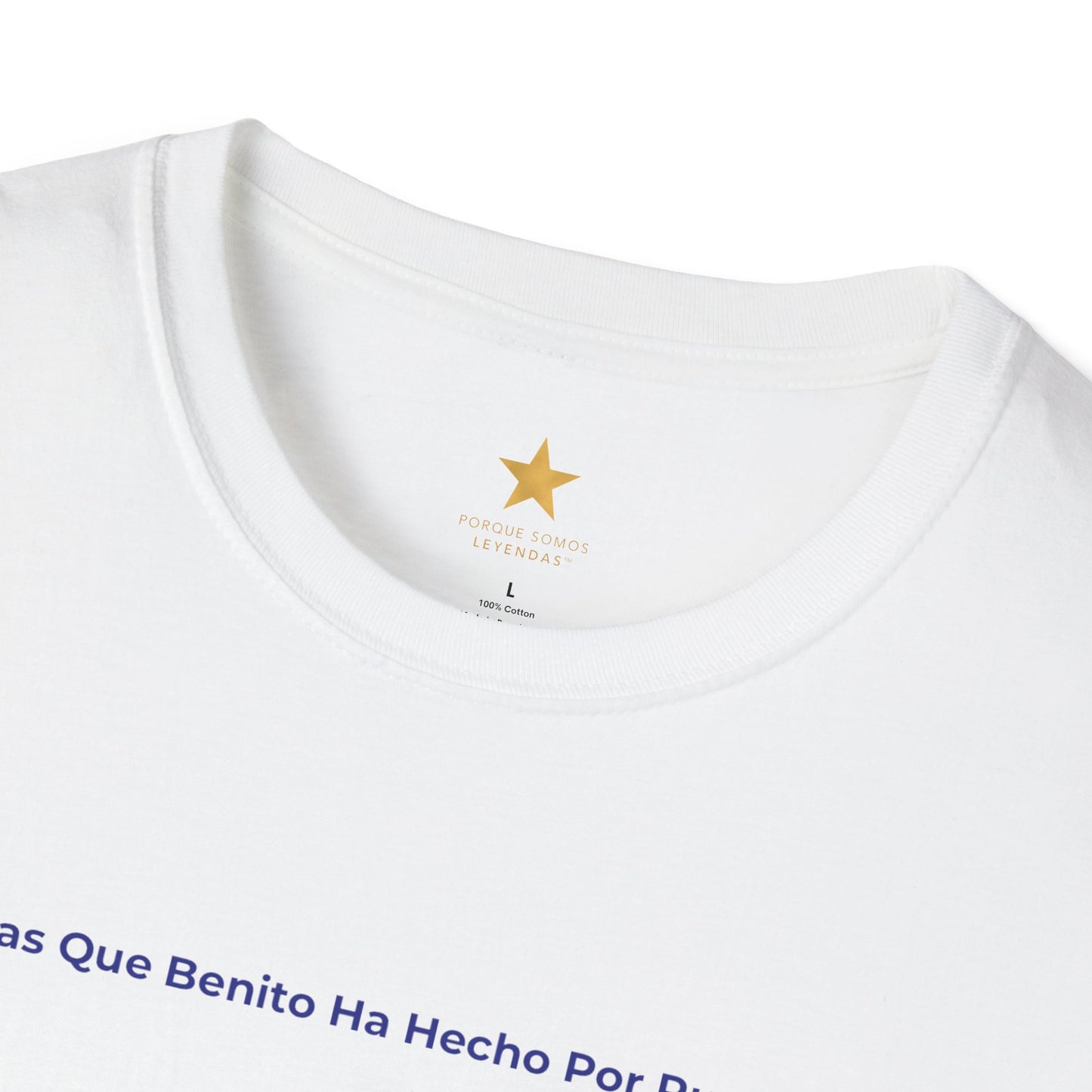 Benito T-Shirt — Benito Quote Tee