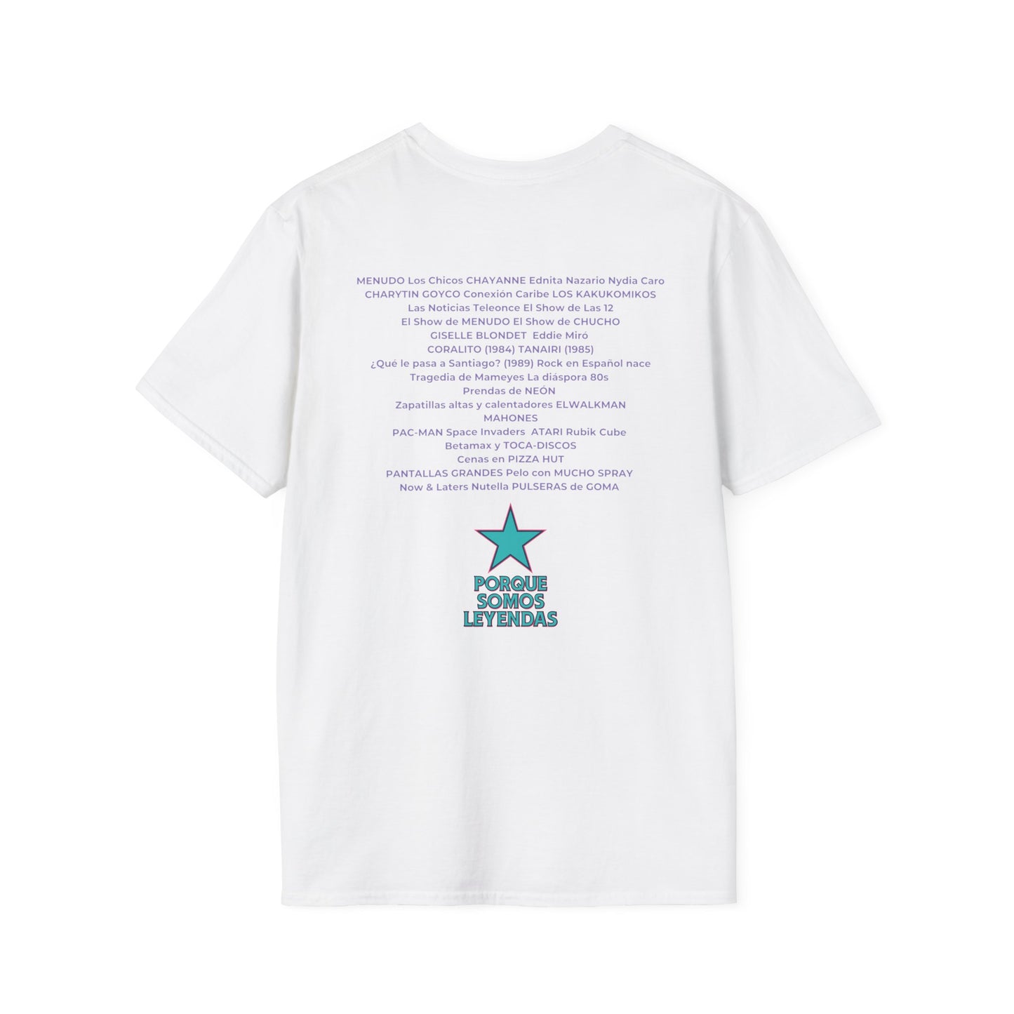 80s Era Graphic T-Shirt — Porque Somos Leyendas