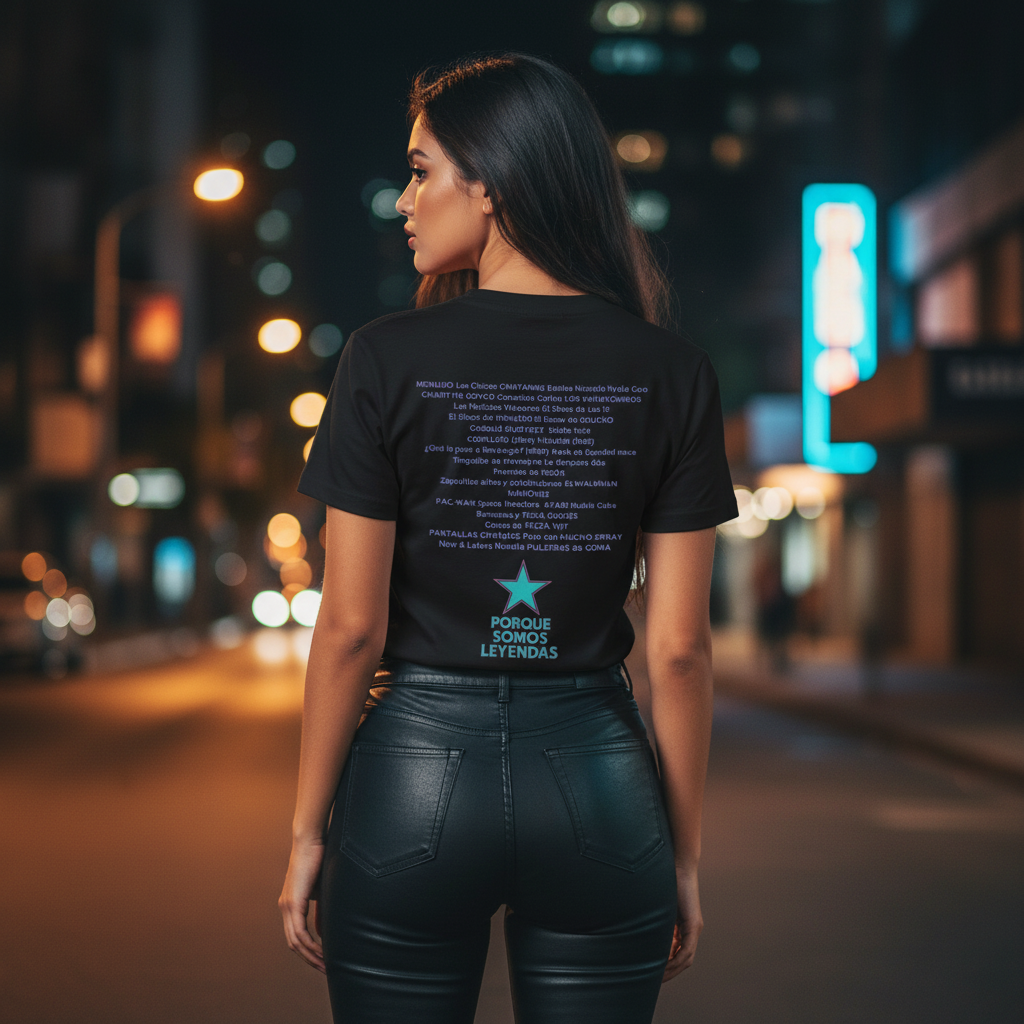 80s Era Graphic T-Shirt — Porque Somos Leyendas