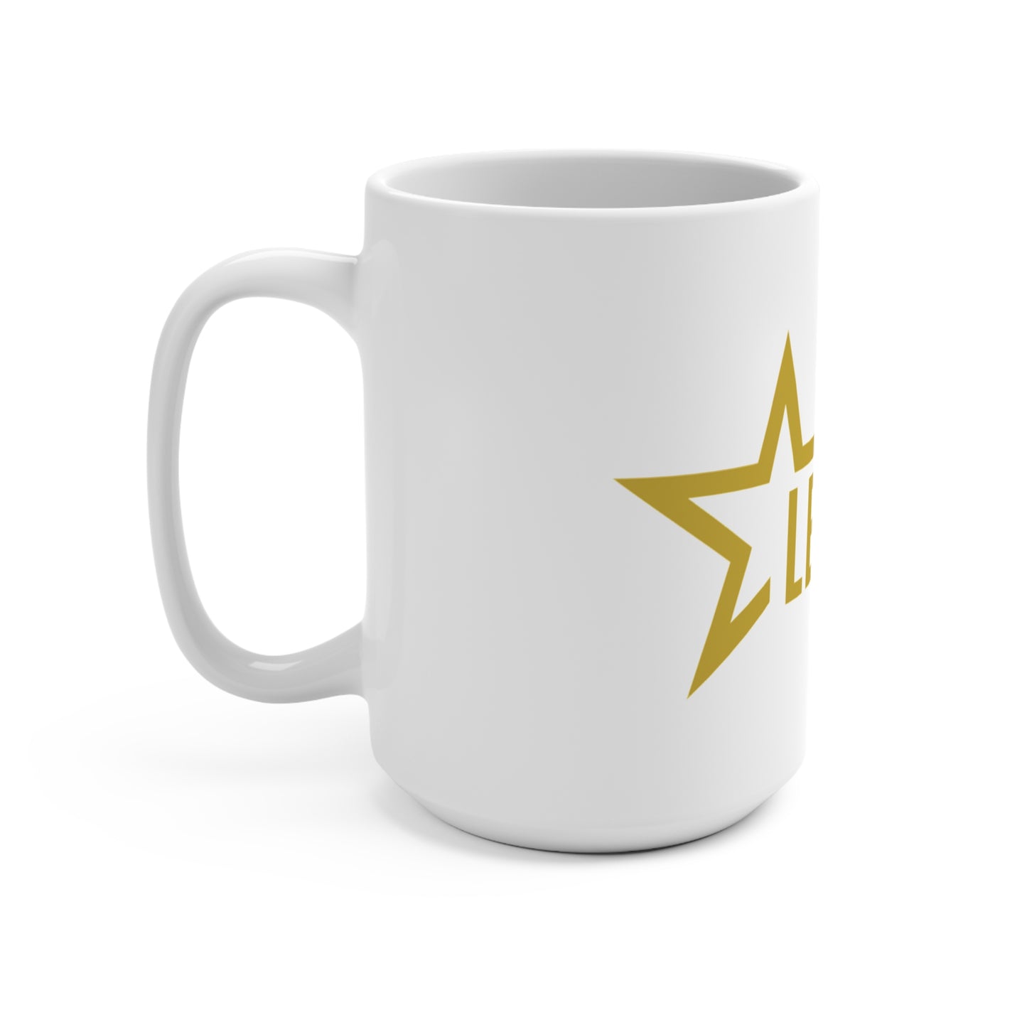 Leyenda in White Mug — Puerto Rican Pride Coffee Mug