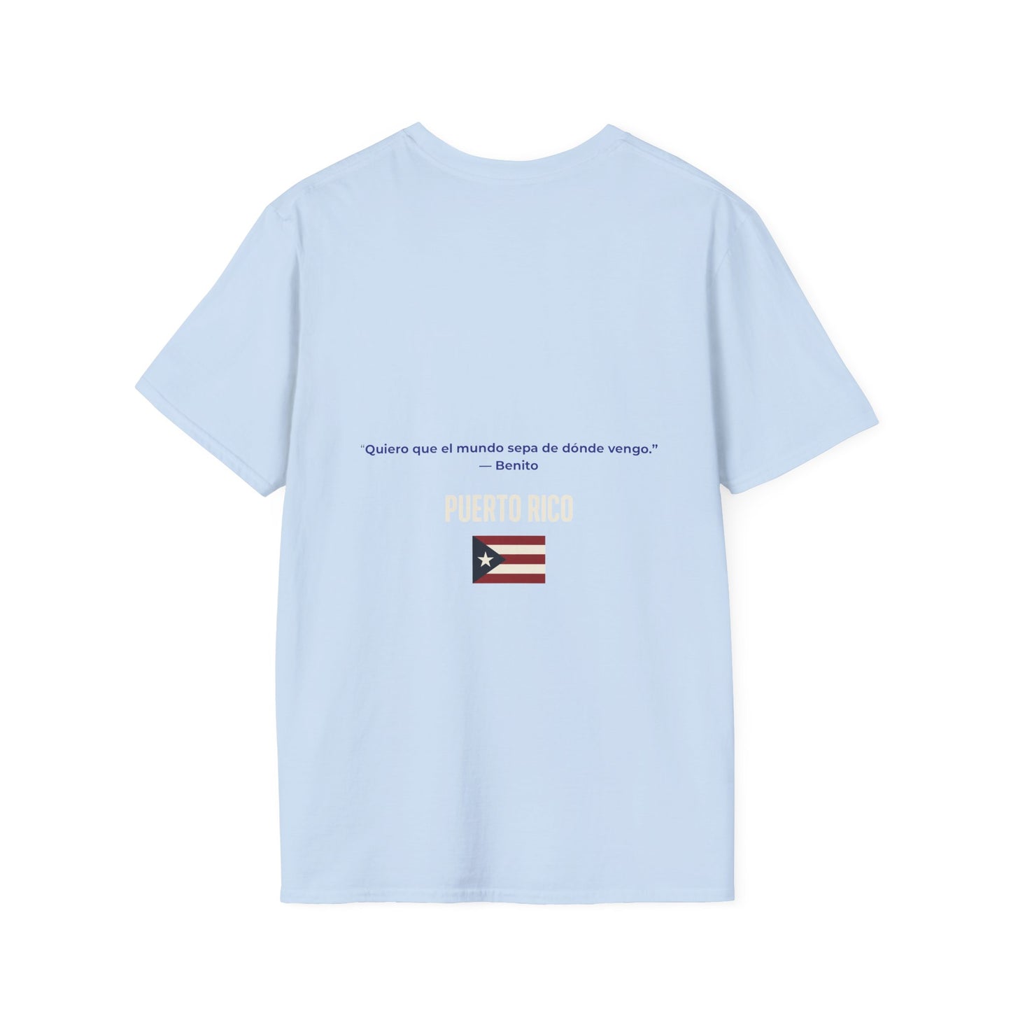 Benito T-Shirt — Benito Quote Tee