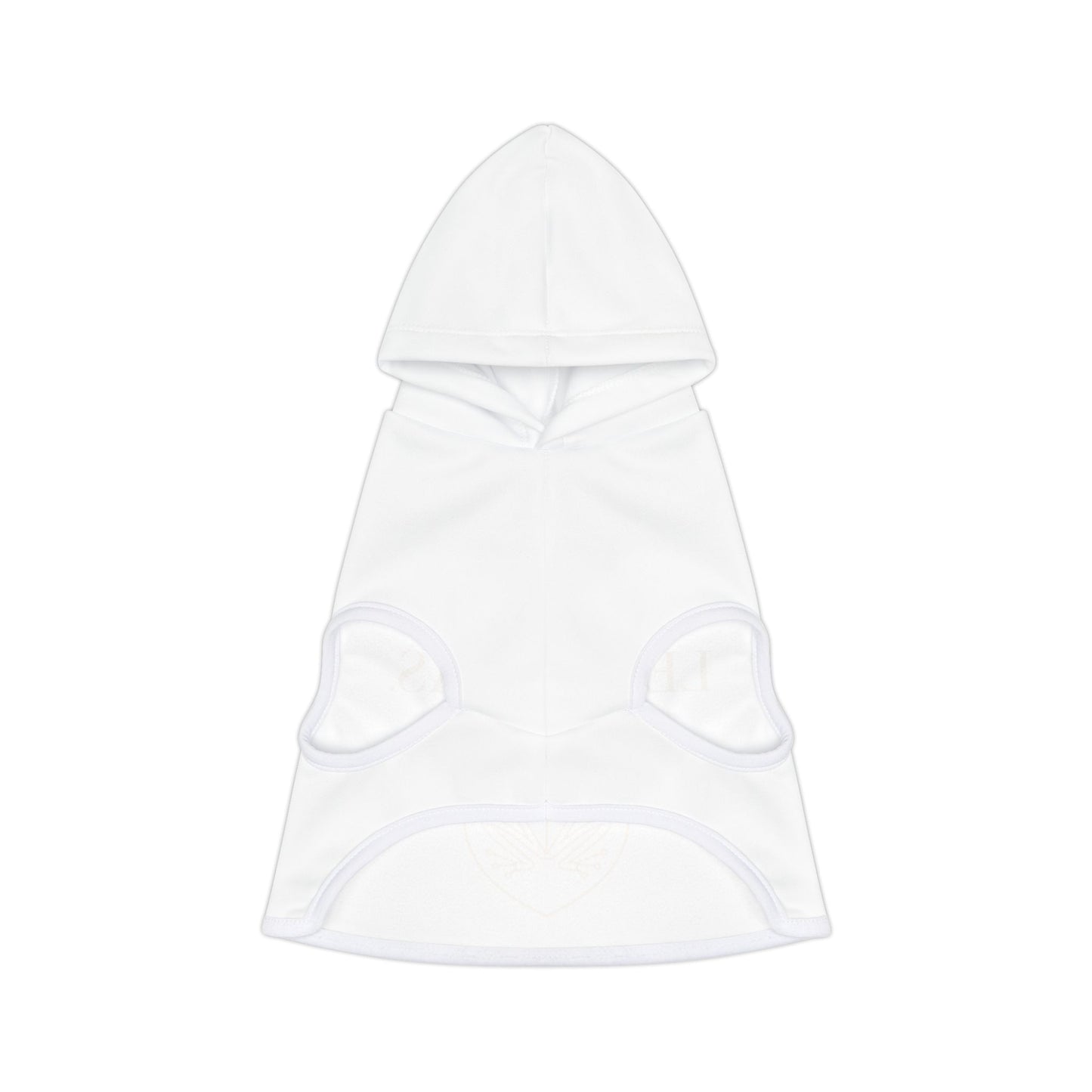 Casa Leyendas Pet Hoodie — Gold Crest Dog & Cat Hoodie (White)