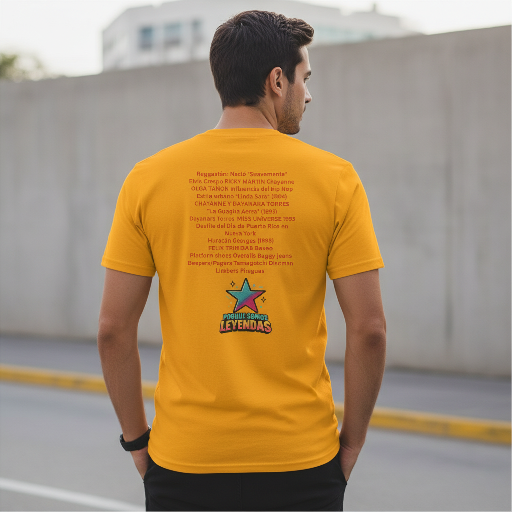 90s Era Graphic T-Shirt — Porque Somos Leyendas