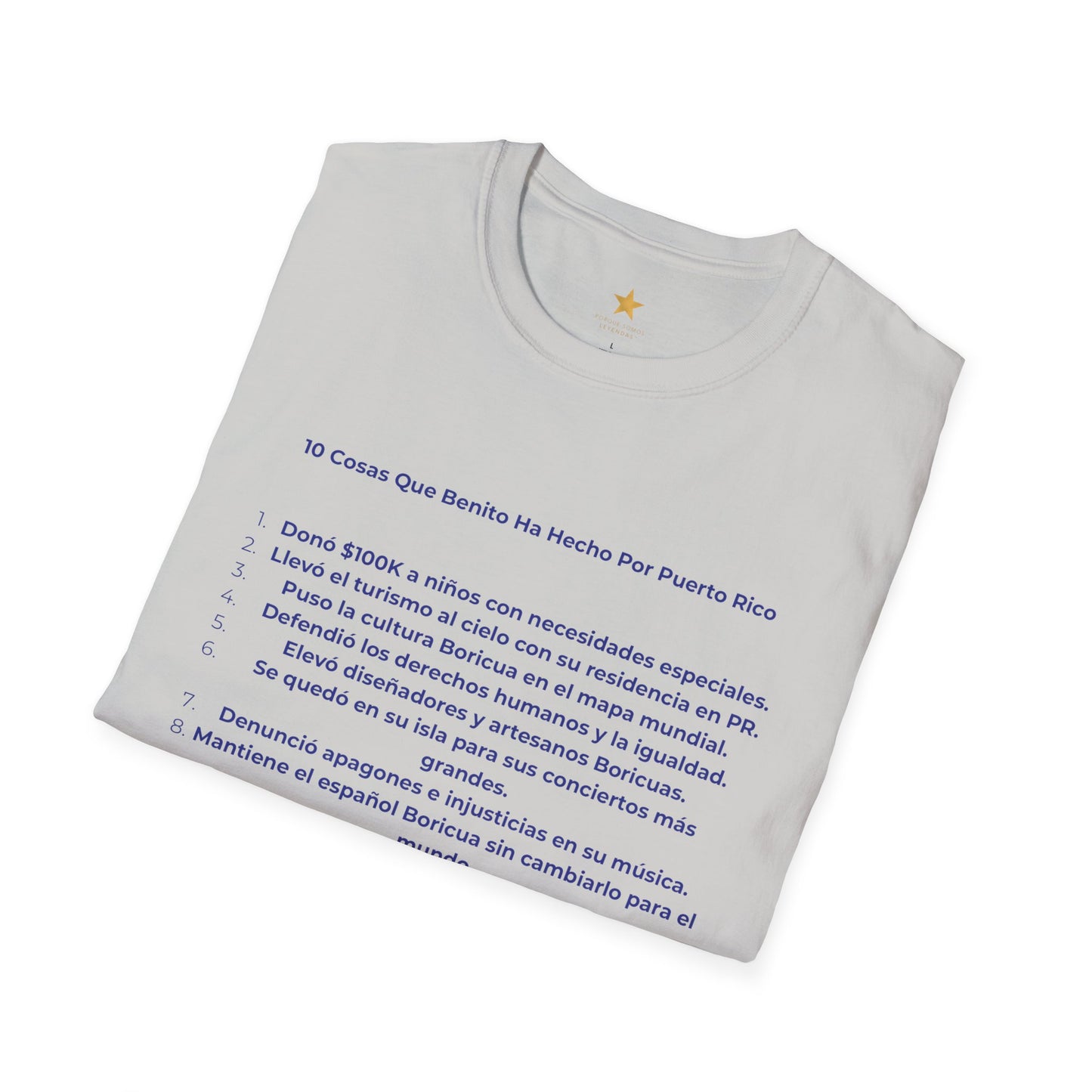 Benito T-Shirt — Benito Quote Tee