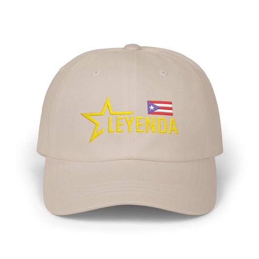 Leyenda Dad Cap — Embroidered Puerto Rican Pride Hat
