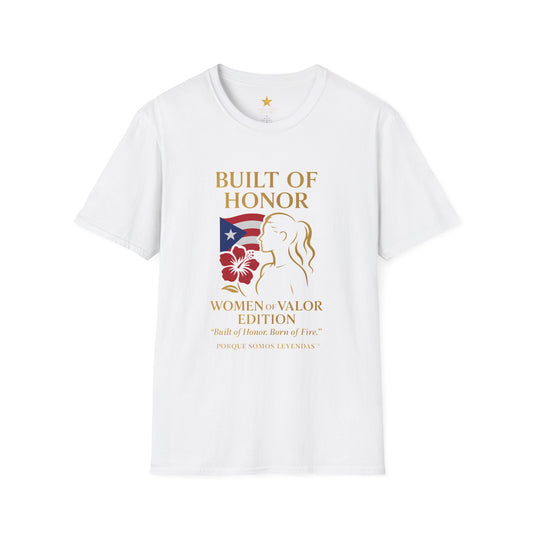 Women of Valor Edition — Puerto Rican Women Veterans Tribute T-Shirt