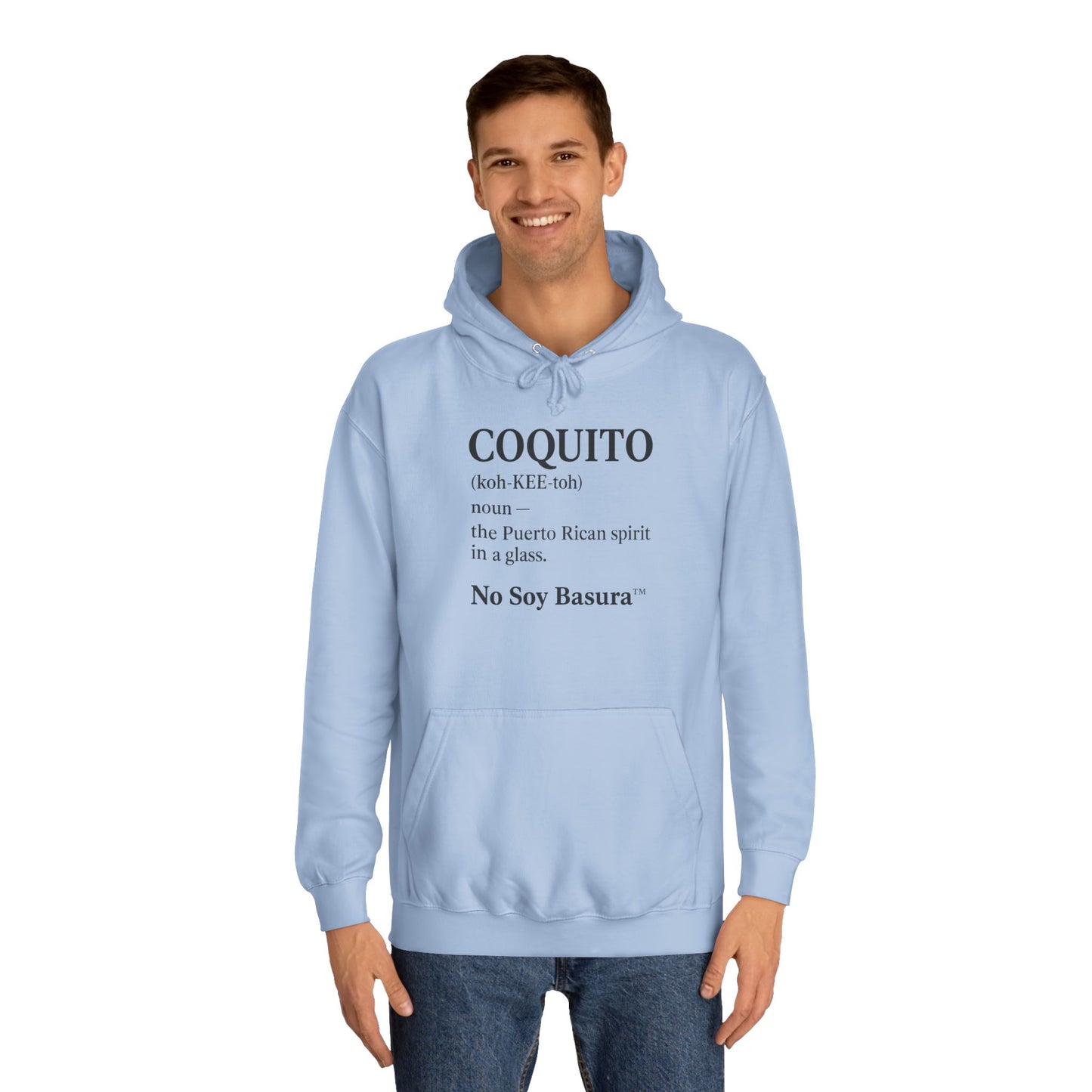Coquito Definition Hoodie - Puerto Rican Spirit