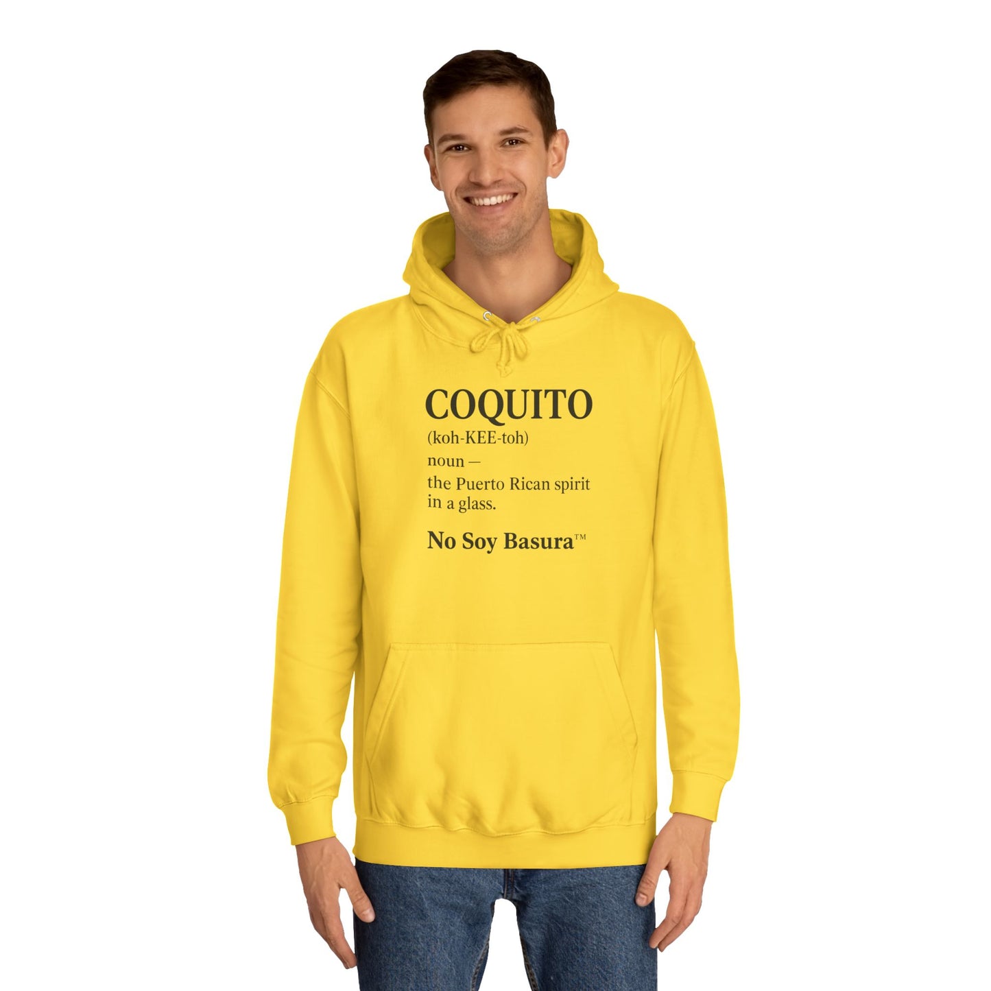Coquito Definition Hoodie - Puerto Rican Spirit