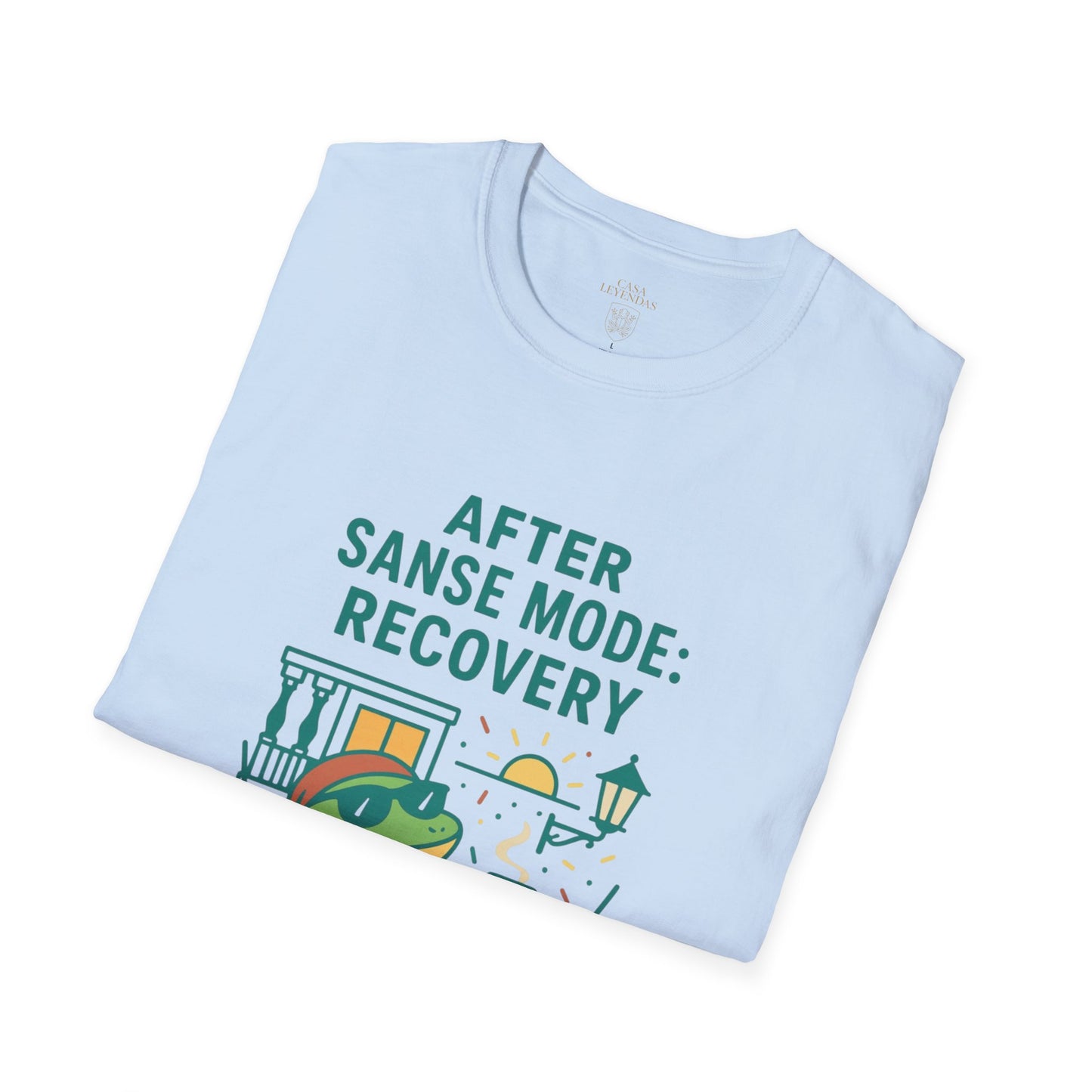 Recovery Coffee T-Shirt — "Coqui Needs Two Coffees" Sanse Puerto Rico
