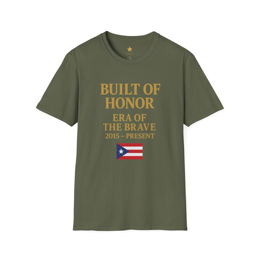 Era of the Brave — Modern Puerto Rican Veterans Tribute T-Shirt (Post-9/11 Era)