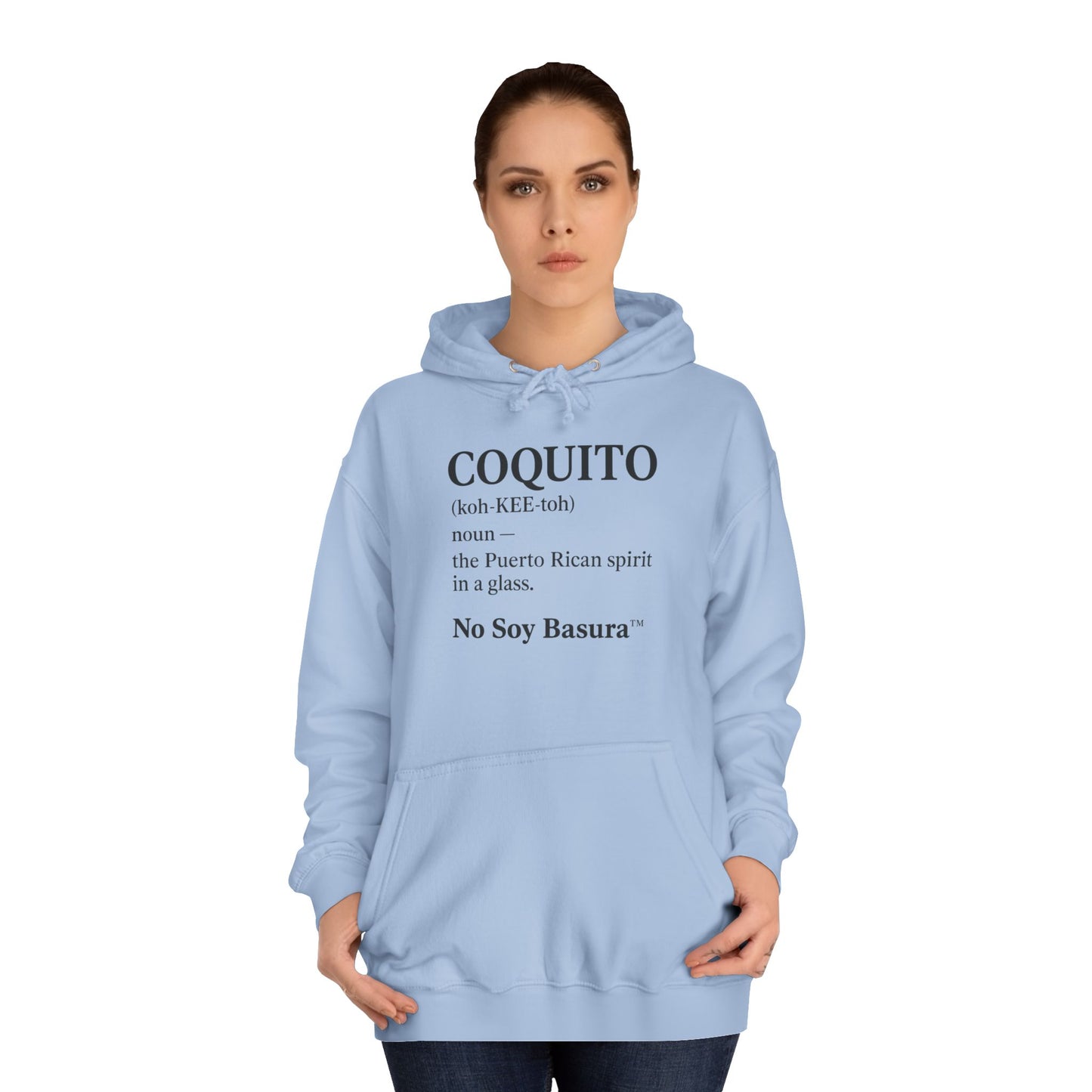 Coquito Definition Hoodie - Puerto Rican Spirit