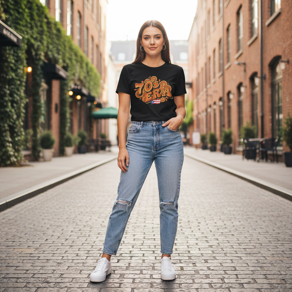 70s Era Graphic T-Shirt — Porque Somos Leyendas