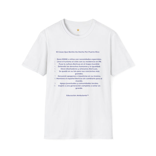 Benito T-Shirt — Benito Quote Tee