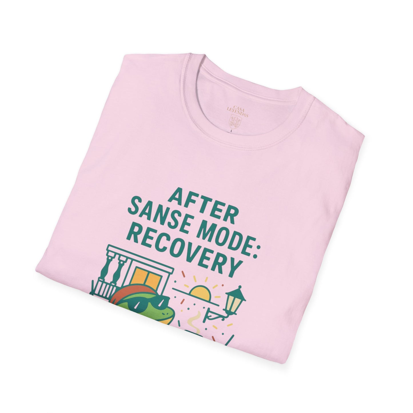 Recovery Coffee T-Shirt — "Coqui Needs Two Coffees" Sanse Puerto Rico