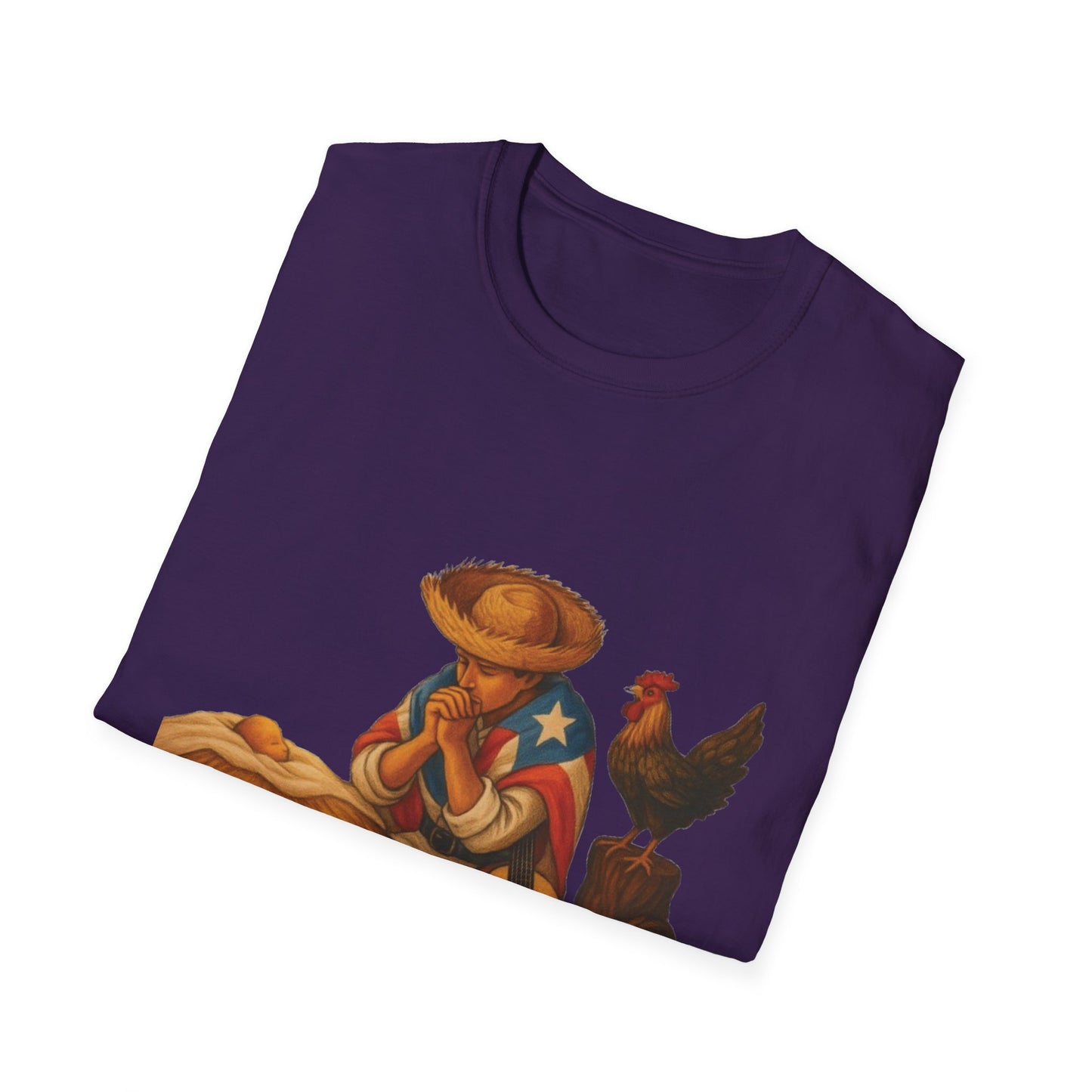 T-Shirt — La Parranda Puerto Rican Music Design ("La música es la memoria viva de un pueblo")