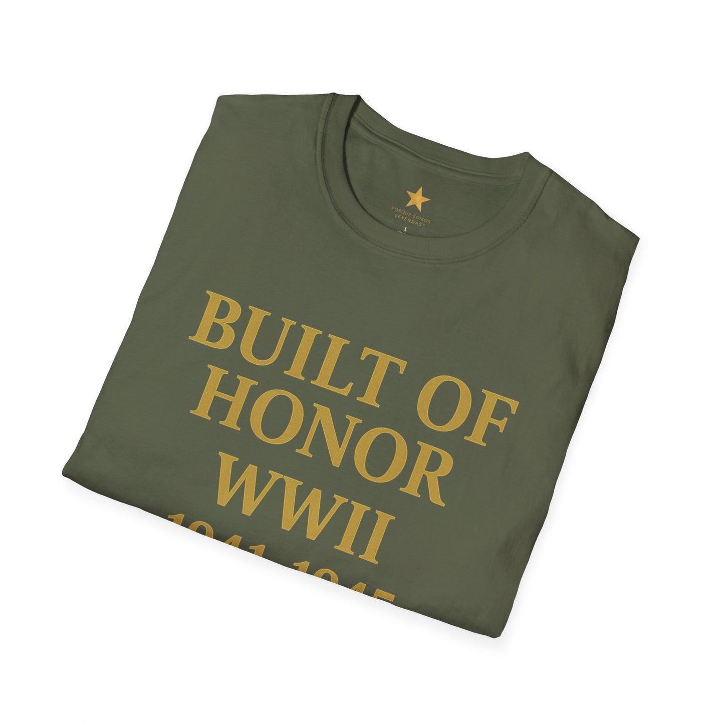 WWII — Puerto Rican Veterans Tribute T-Shirt (1941-1945) The Greatest Generation