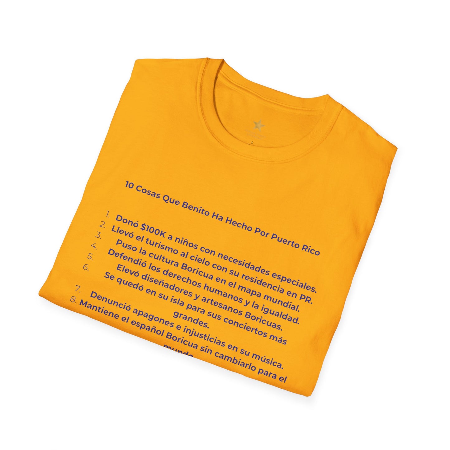 Benito T-Shirt — Benito Quote Tee