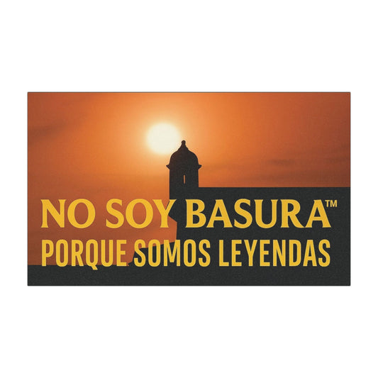 Car Magnet — La Garita Sunset (Yellow Text)