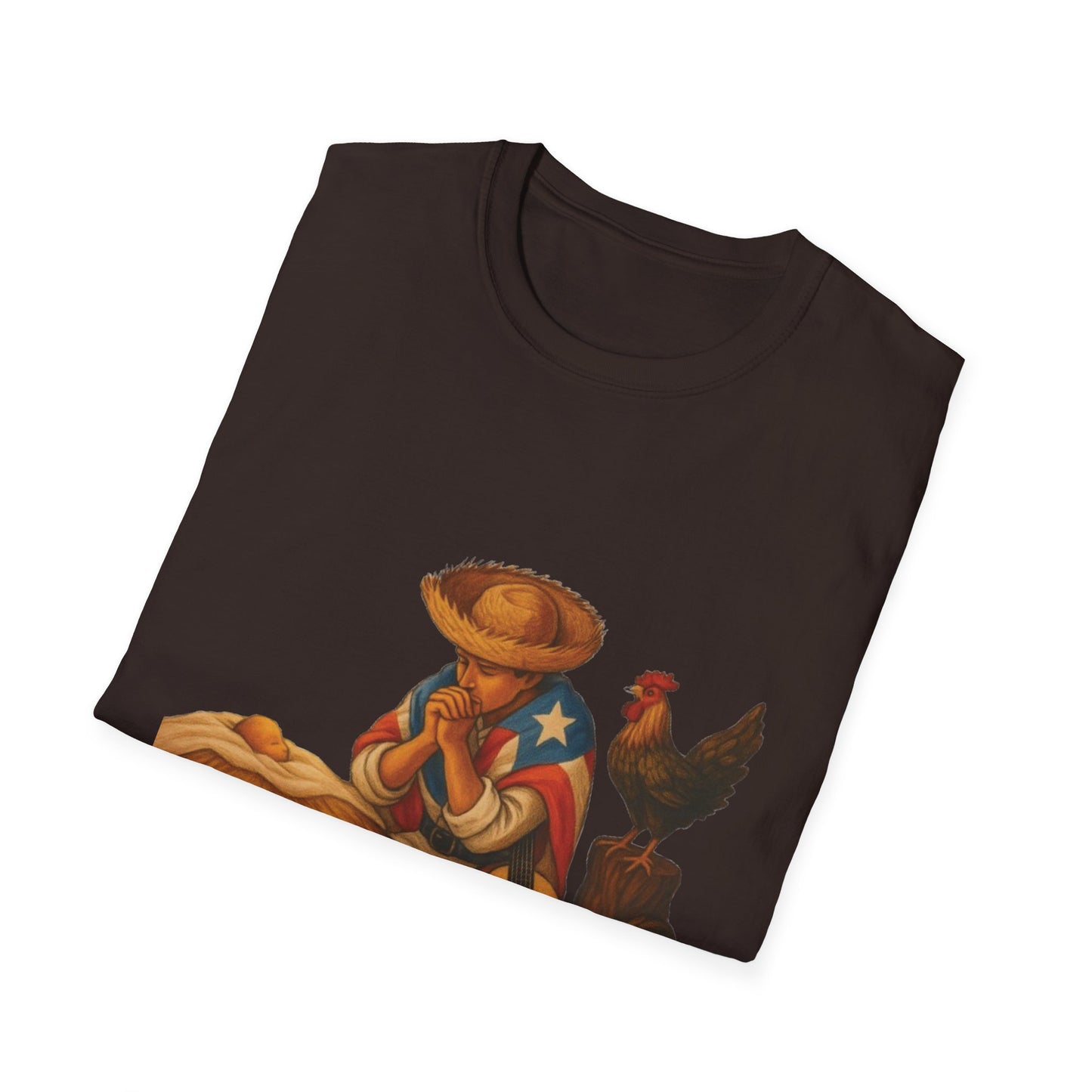 T-Shirt — La Parranda Puerto Rican Music Design ("La música es la memoria viva de un pueblo")