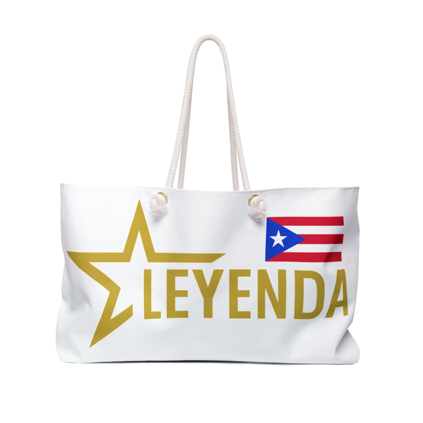 Puerto Rican LEYENDA Weekender Bag — Travel Duffel for Cultural Pride & Weekend Getaways