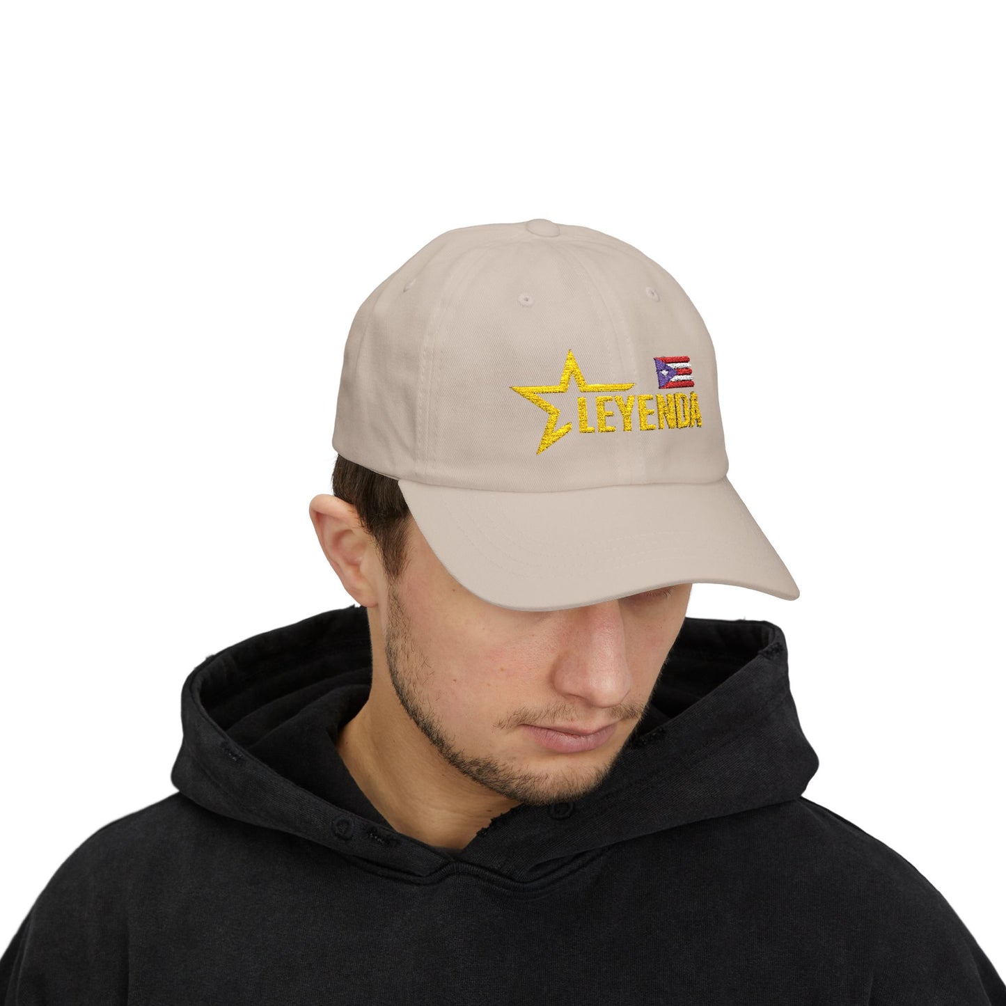 Leyenda Dad Cap — Embroidered Puerto Rican Pride Hat