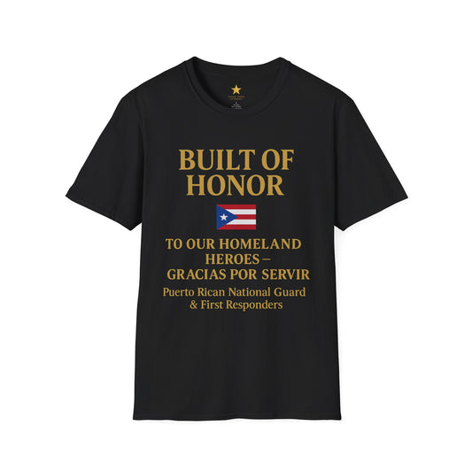 Homeland Heroes — Puerto Rican Federal Service & Homeland Defense Tribute T-Shirt