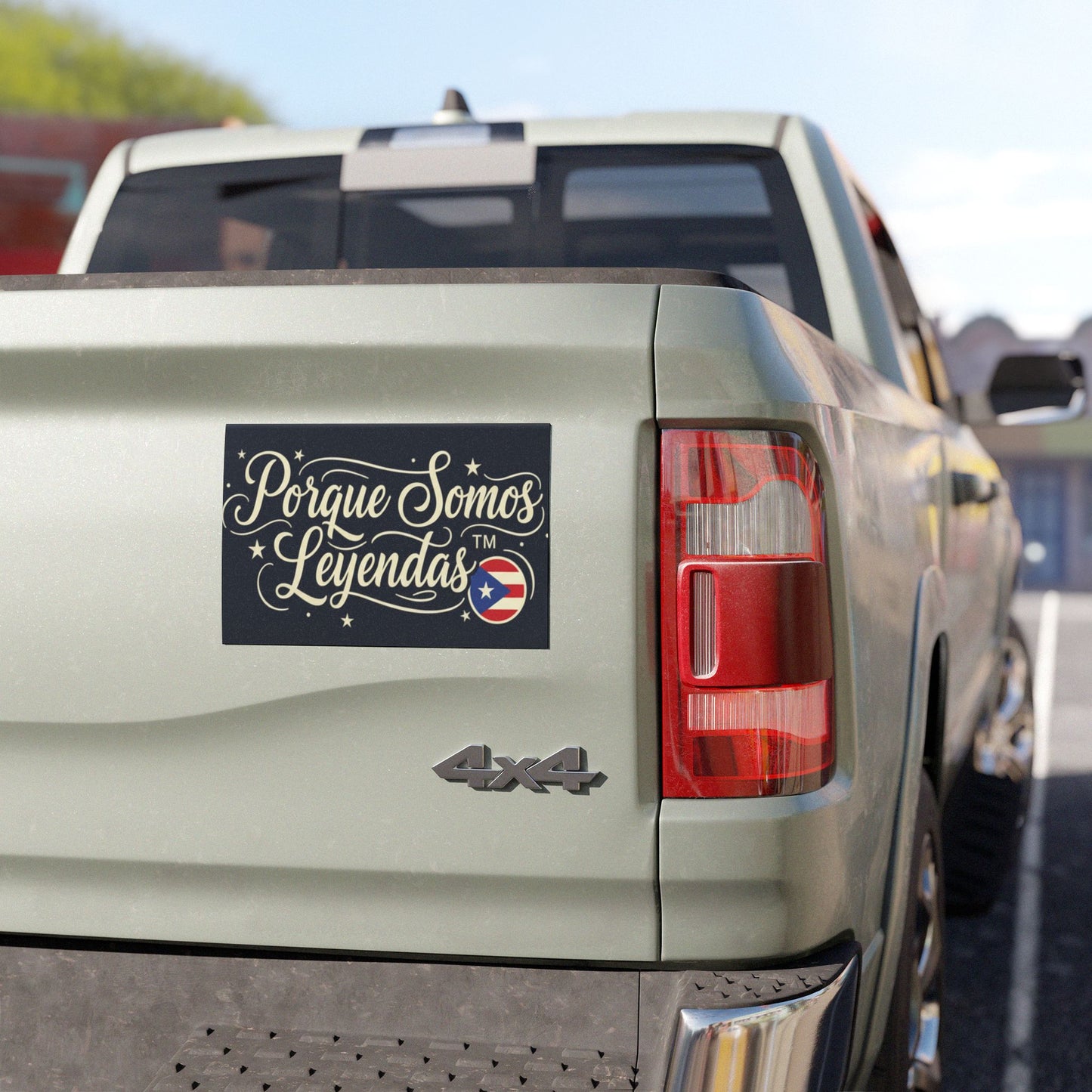 Car Magnet — Porque Somos Leyendas™
