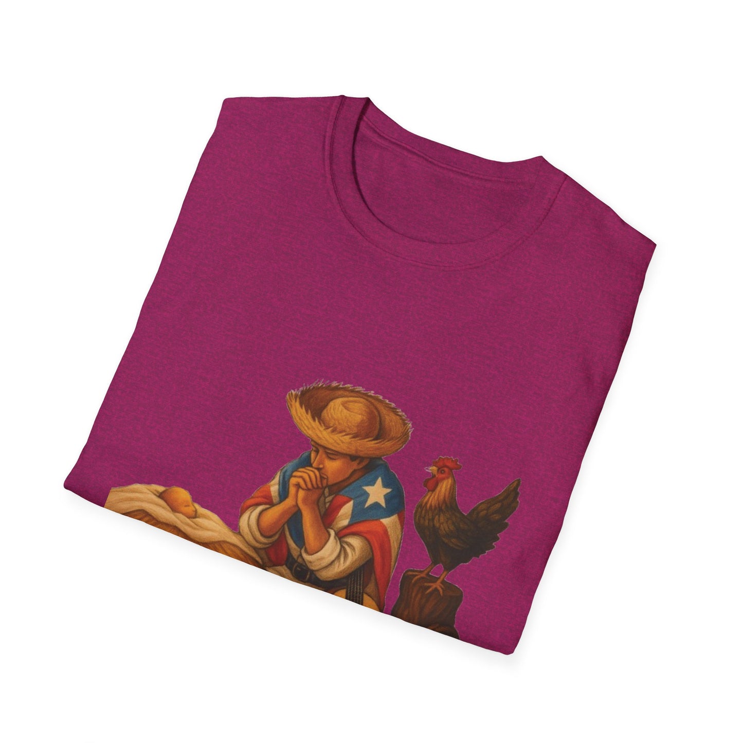 T-Shirt — La Parranda Puerto Rican Music Design ("La música es la memoria viva de un pueblo")