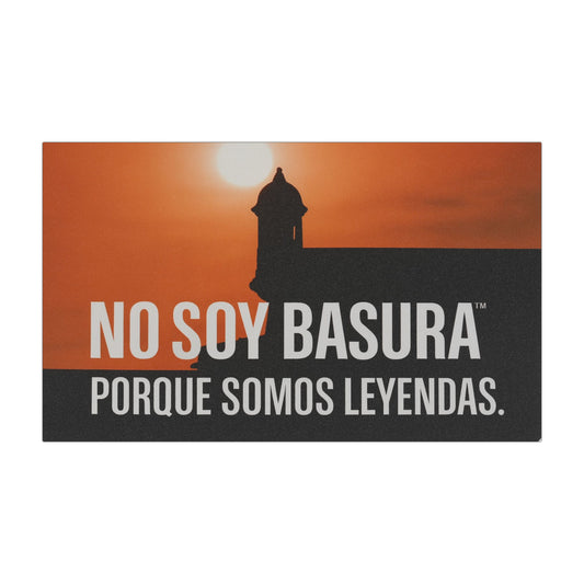 Car Magnet — La Garita Sunset (White Text)