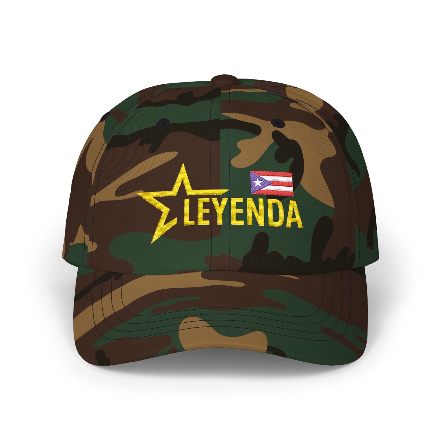 Leyenda Dad Cap — Embroidered Puerto Rican Pride Hat