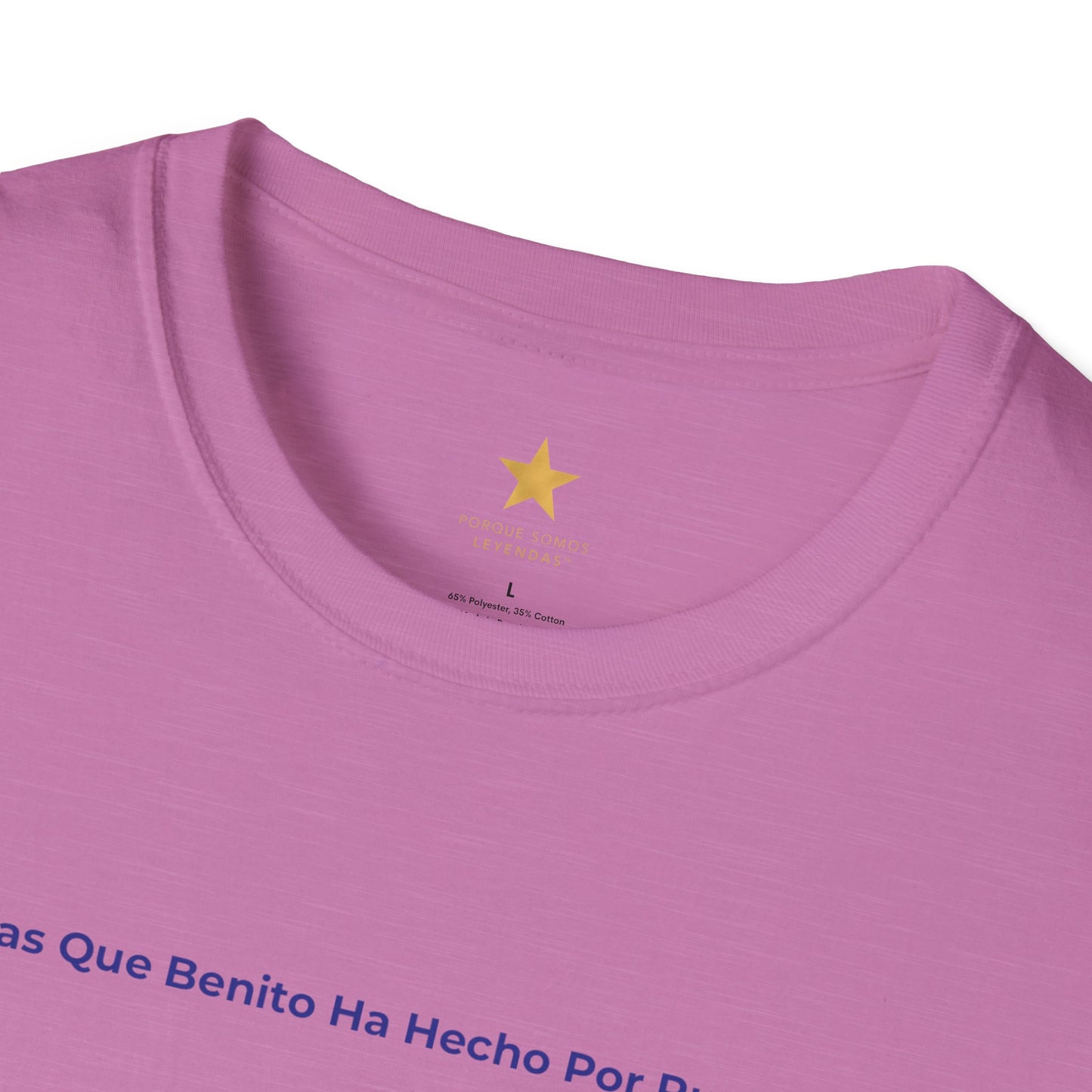 Benito T-Shirt — Benito Quote Tee