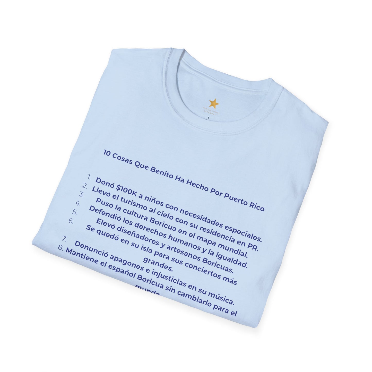 Benito T-Shirt — Benito Quote Tee