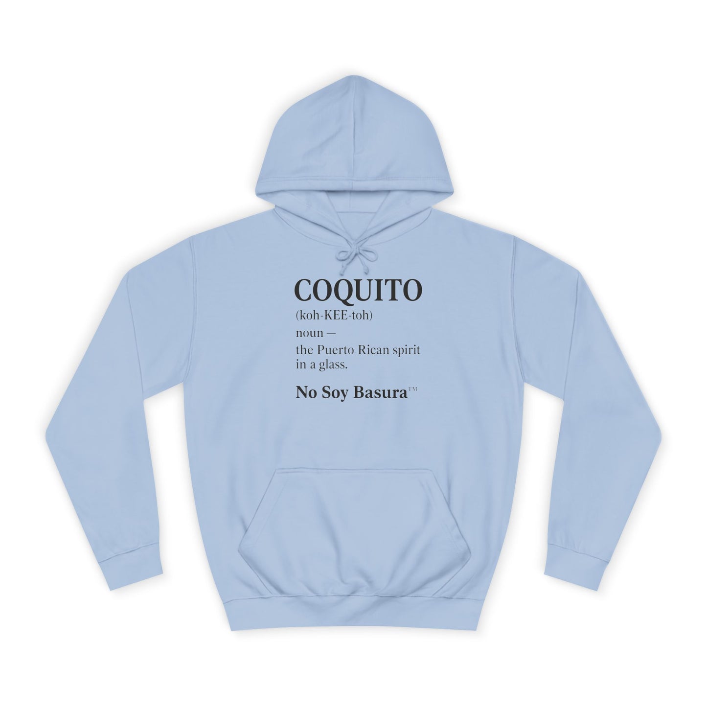 Coquito Definition Hoodie - Puerto Rican Spirit