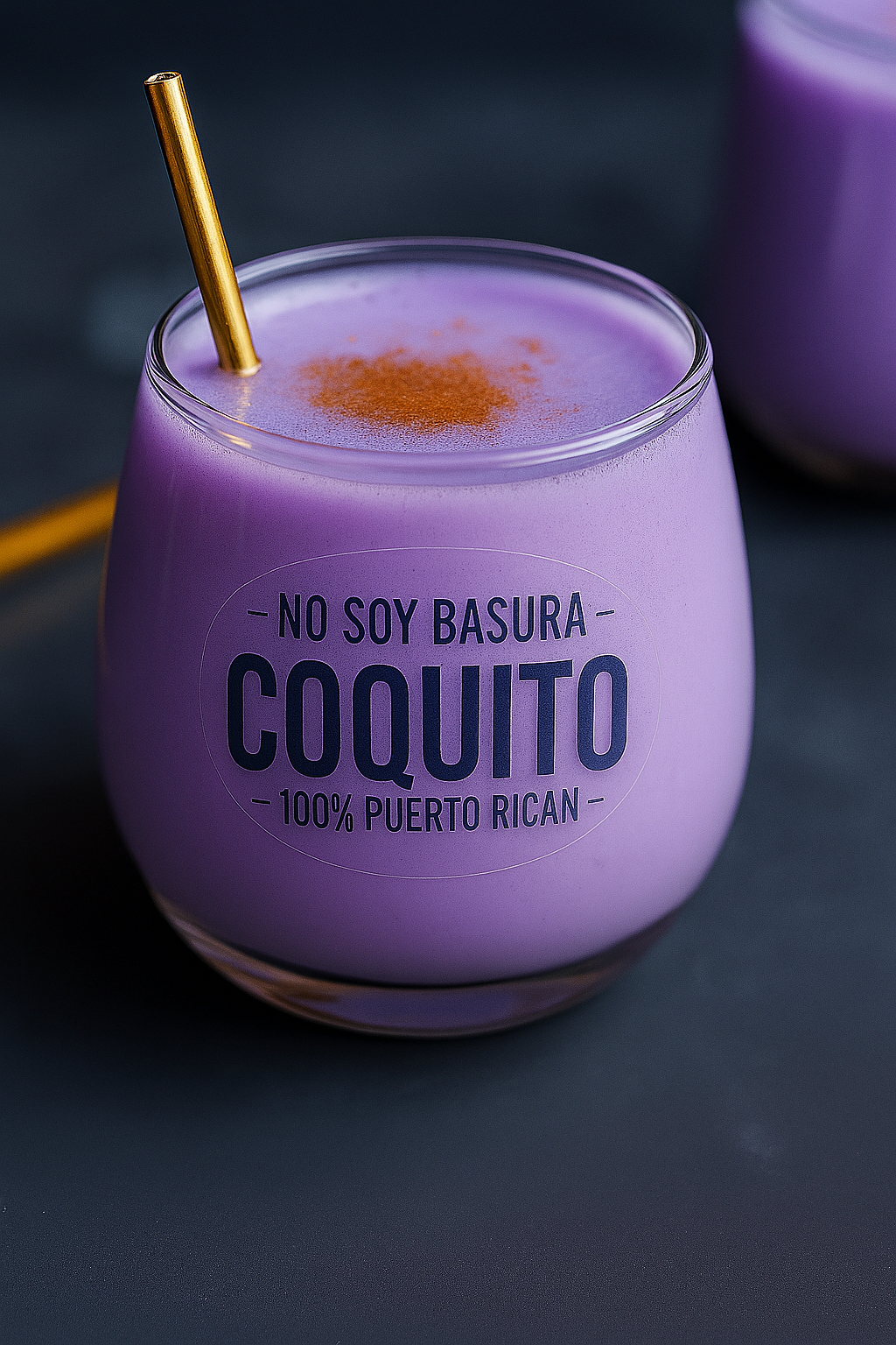 Lavender Glow Coquito – No Soy Basura™ (20oz Leyenda)